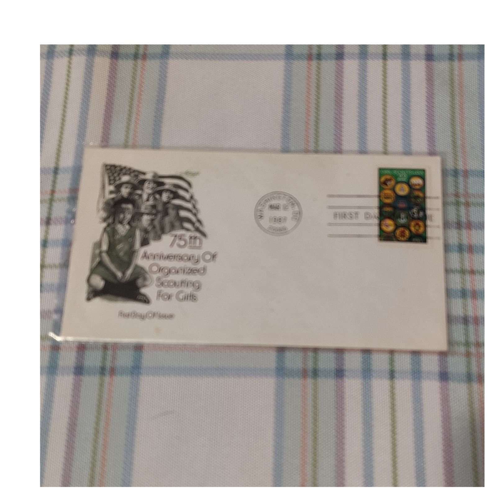 Artcraft Girl Scouts 75th Anniversary 22¢ First Day Cover 1987 Multicolor USA