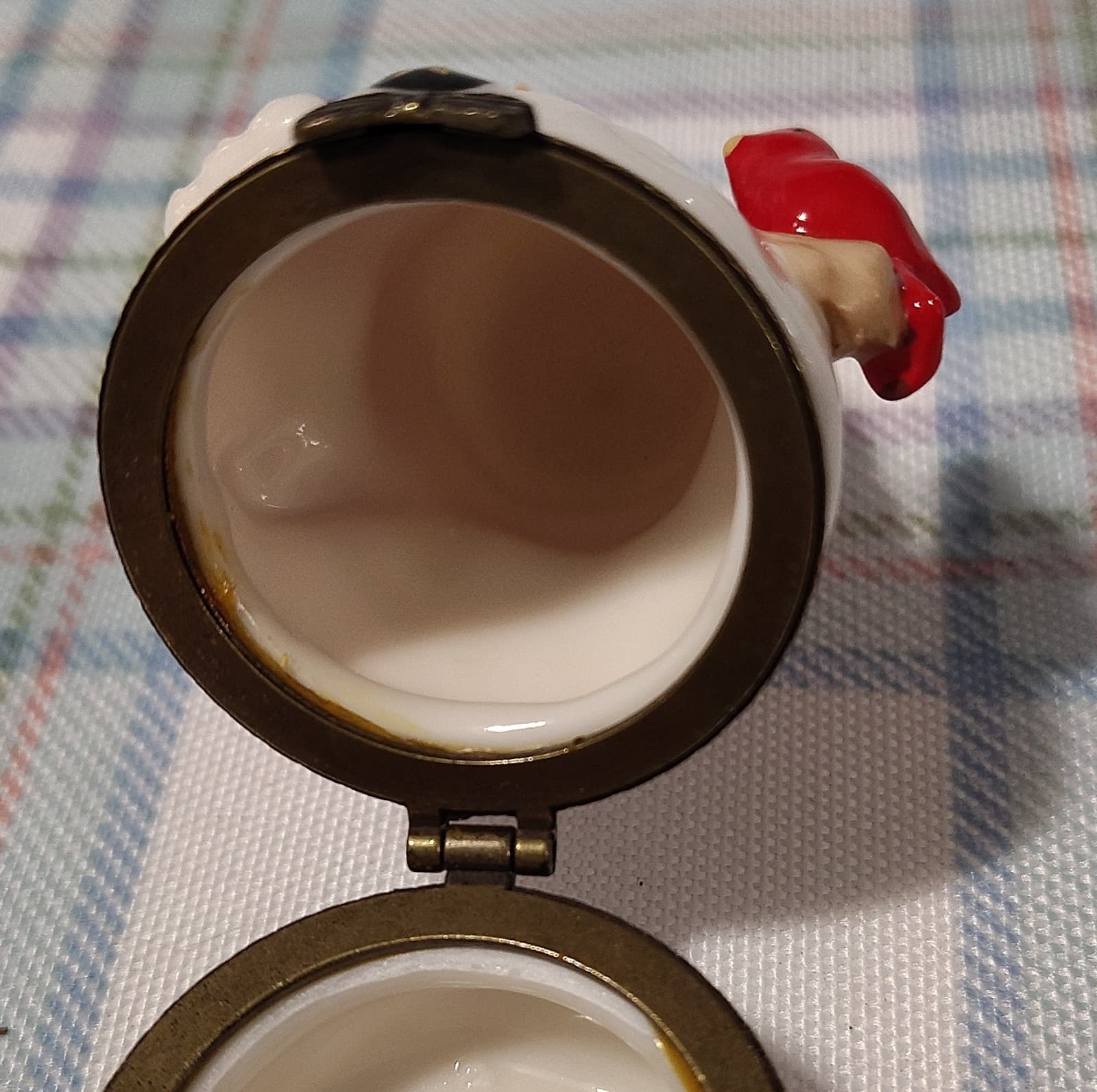 Dept 50 Ceramic Snowman Trinket Box Let It Snow Collectible - Thumbnail 10