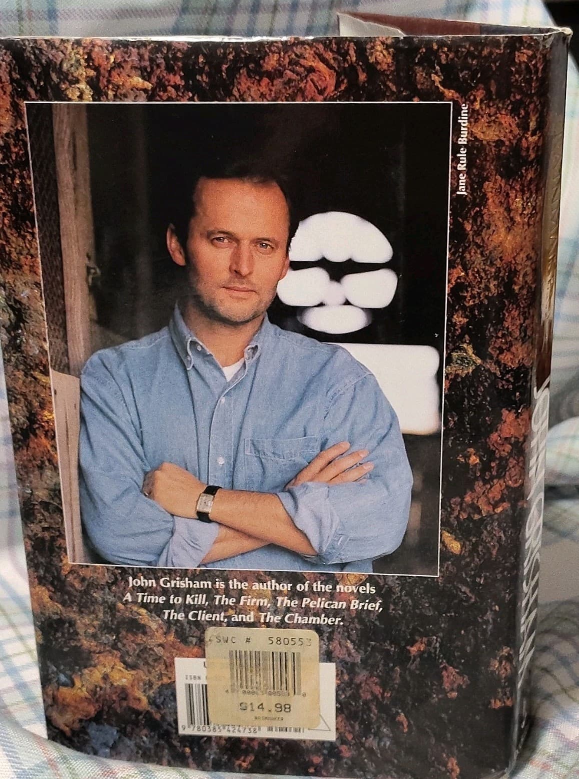 The Rainmaker by John Grisham, Hardcover First Edition 1995 Doubleday w/DJ - Thumbnail 4