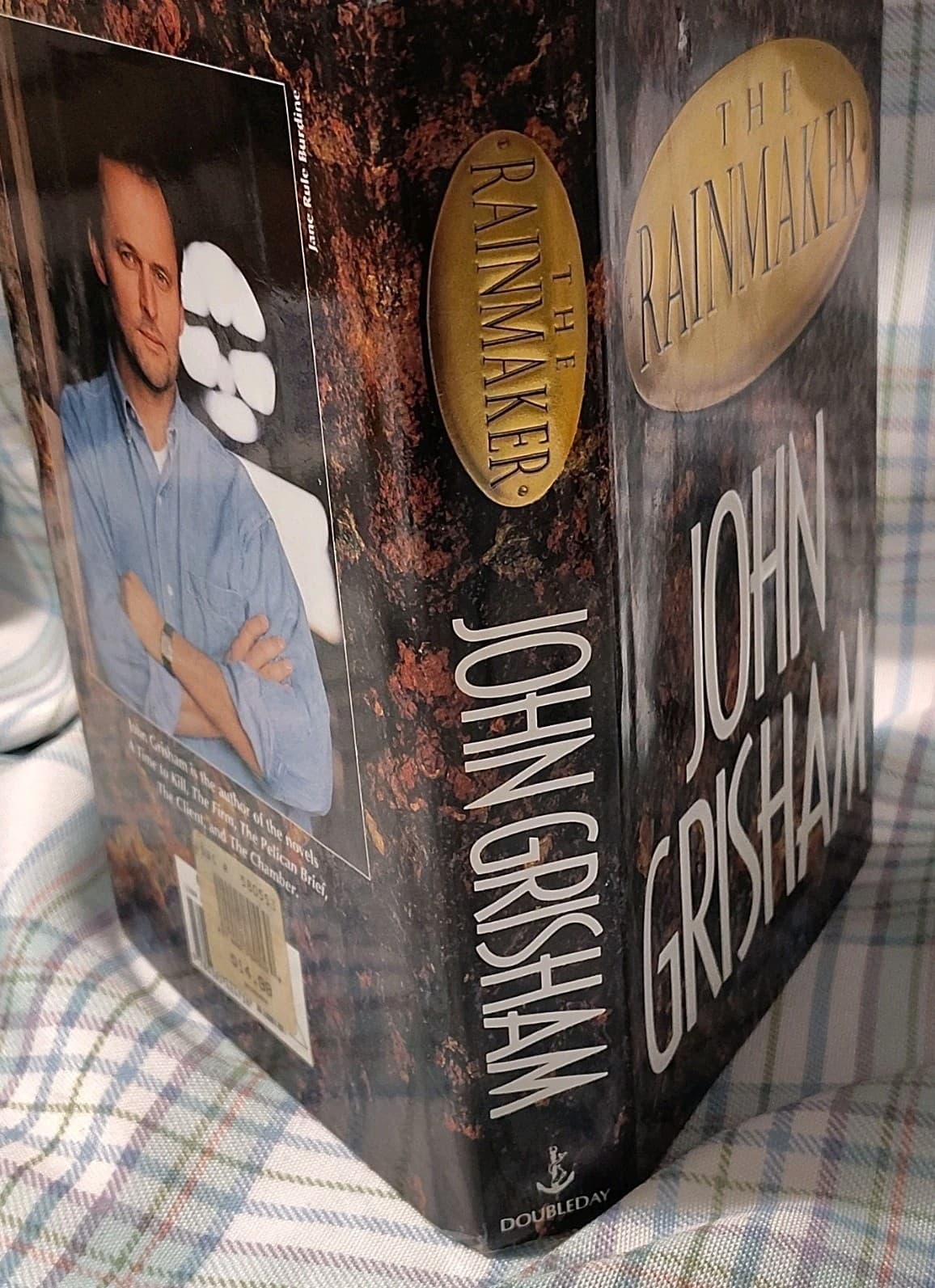 The Rainmaker by John Grisham, Hardcover First Edition 1995 Doubleday w/DJ - Thumbnail 3