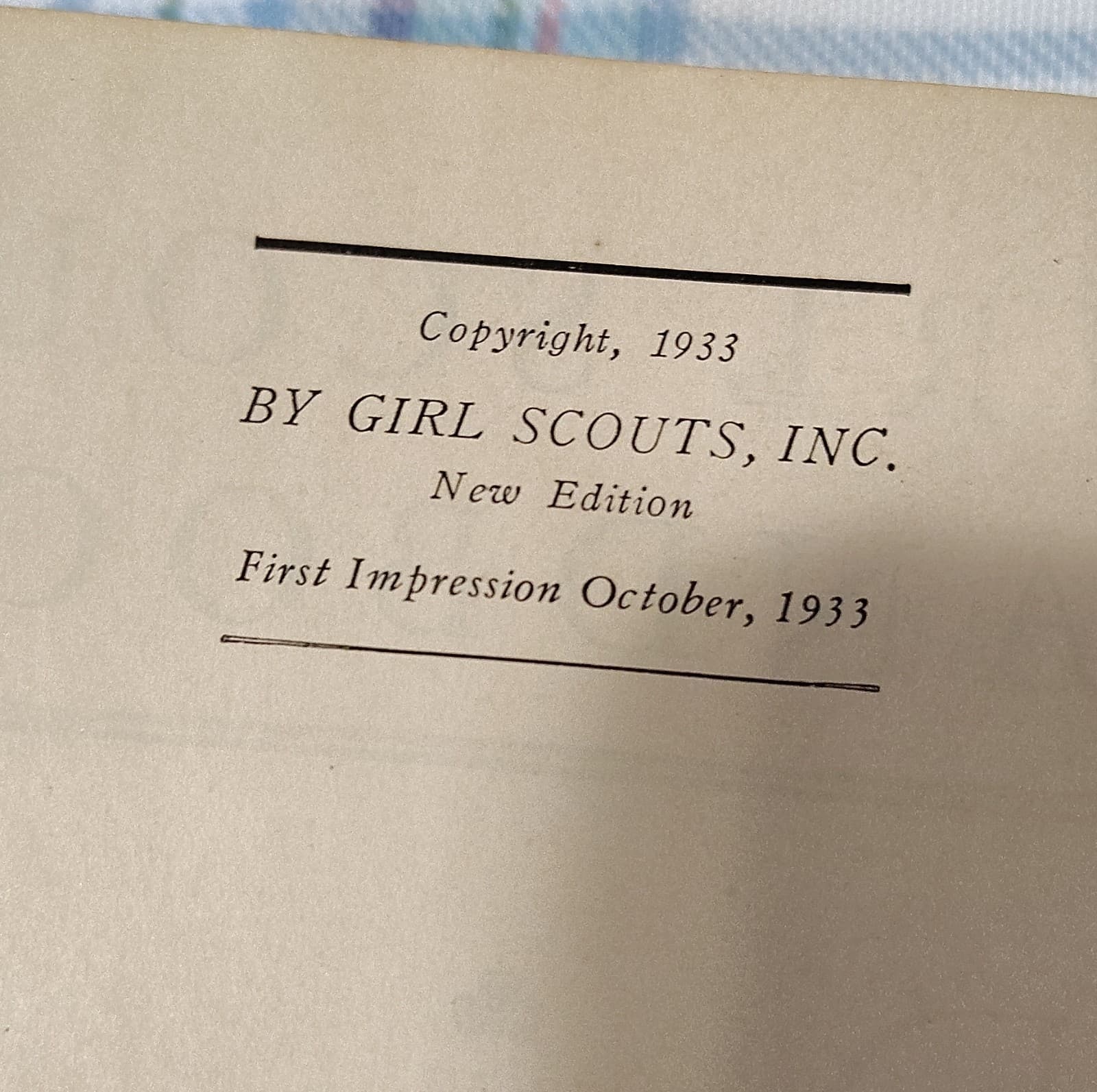 Vintage Girl Scouts & Girl Guides Handbook 1933 First Impression New Edition - Thumbnail 10
