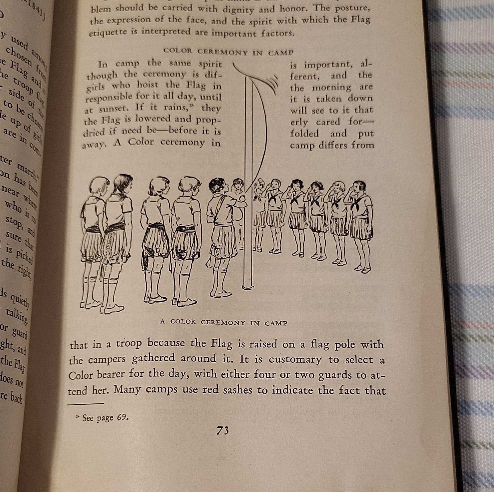Vintage Girl Scouts & Girl Guides Handbook 1933 First Impression New Edition - Thumbnail 12