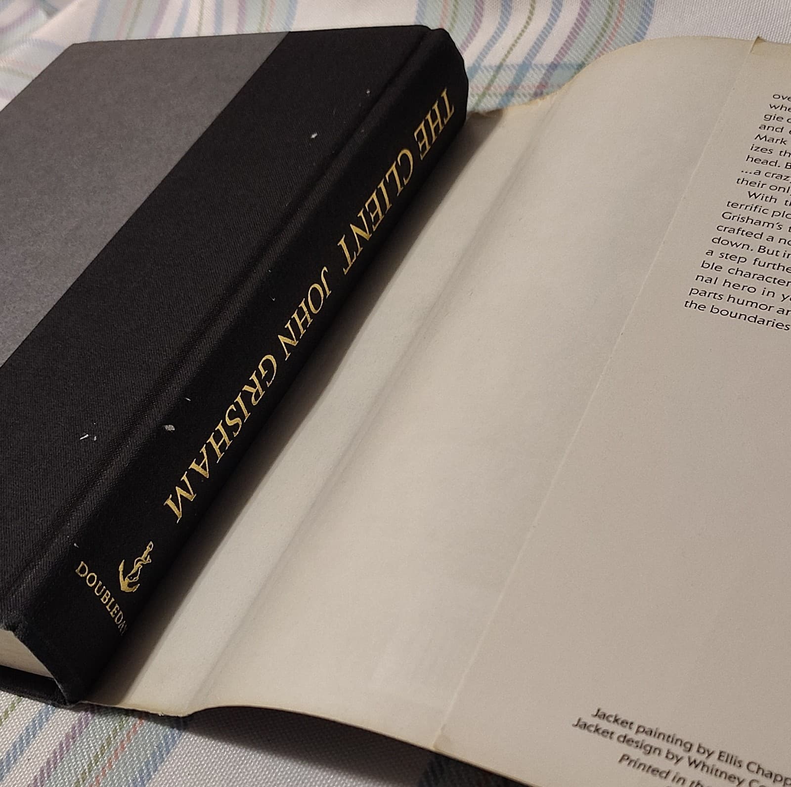 Client: A Novel by John Grisham, Hardcover 1993, Large Type, First Ed - Thumbnail 14