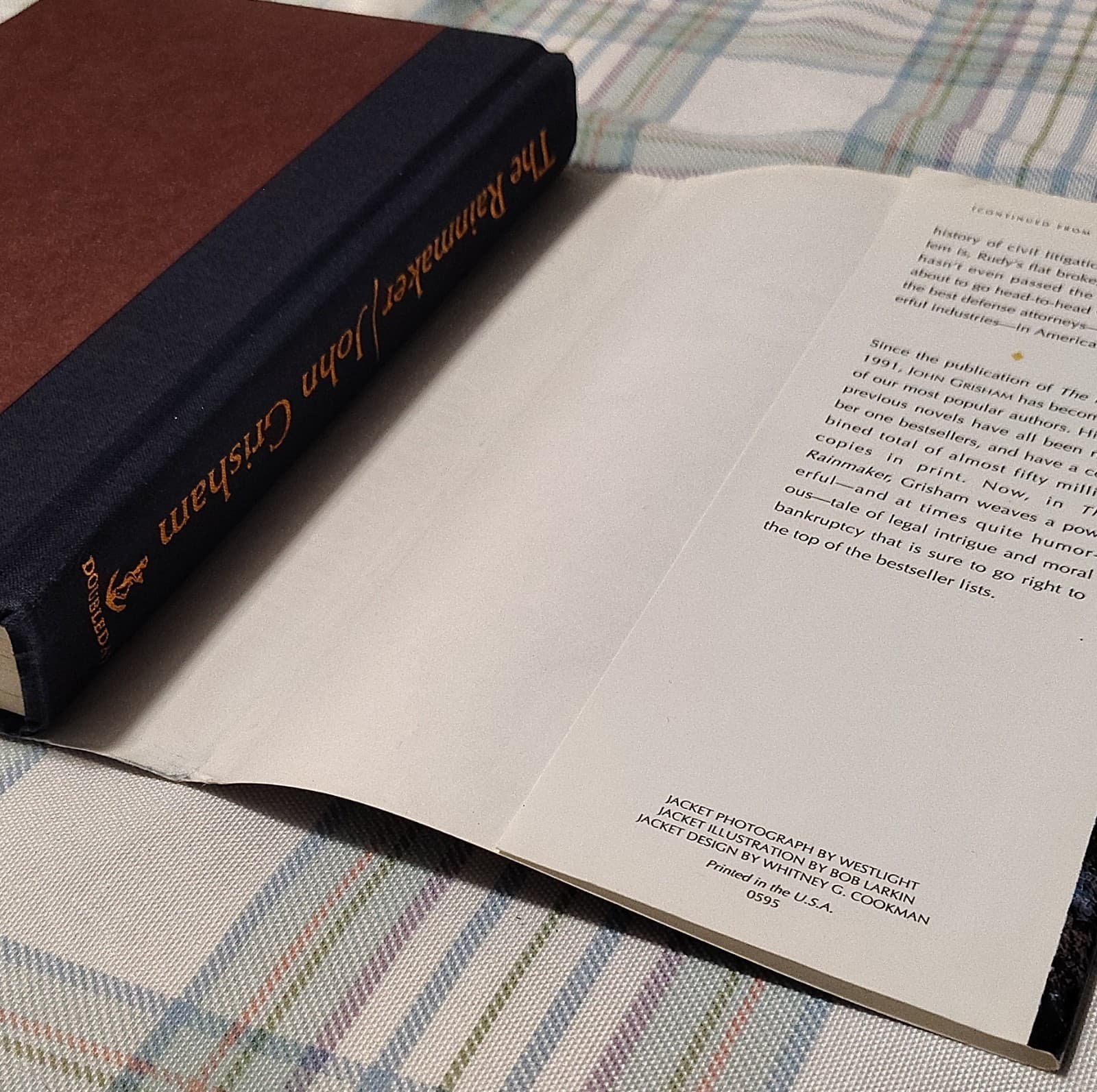 The Rainmaker by John Grisham, Hardcover First Edition 1995 Doubleday w/DJ - Thumbnail 14