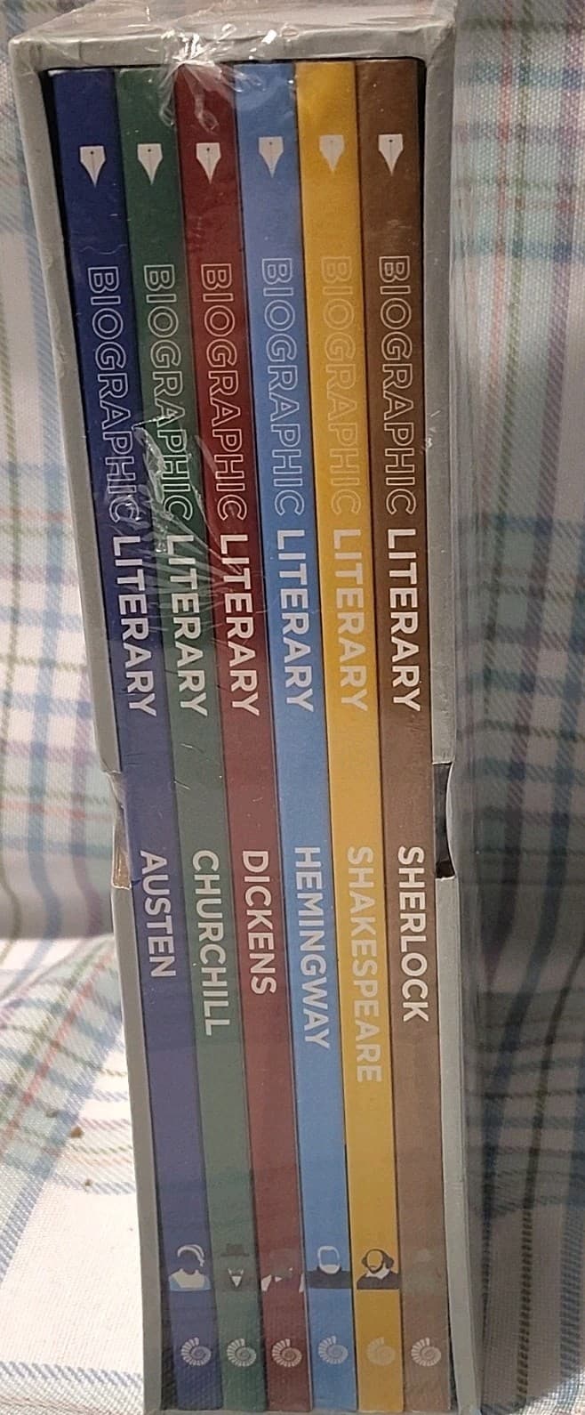 NIP Biographic Literary Box Set, Ammonite Press, Austen, Dickens, Shakespeare - Thumbnail 2