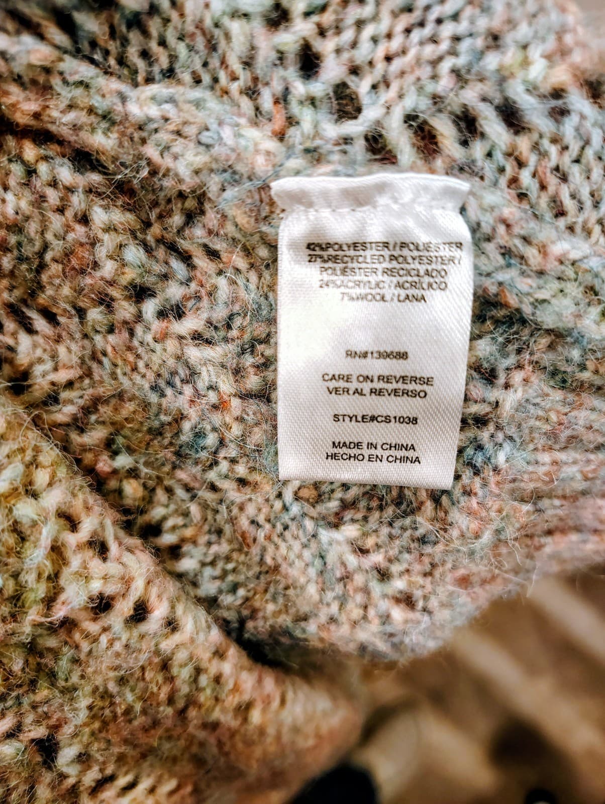 Penelope Rose Sweater Cardigan, Size 1X - Thumbnail 6