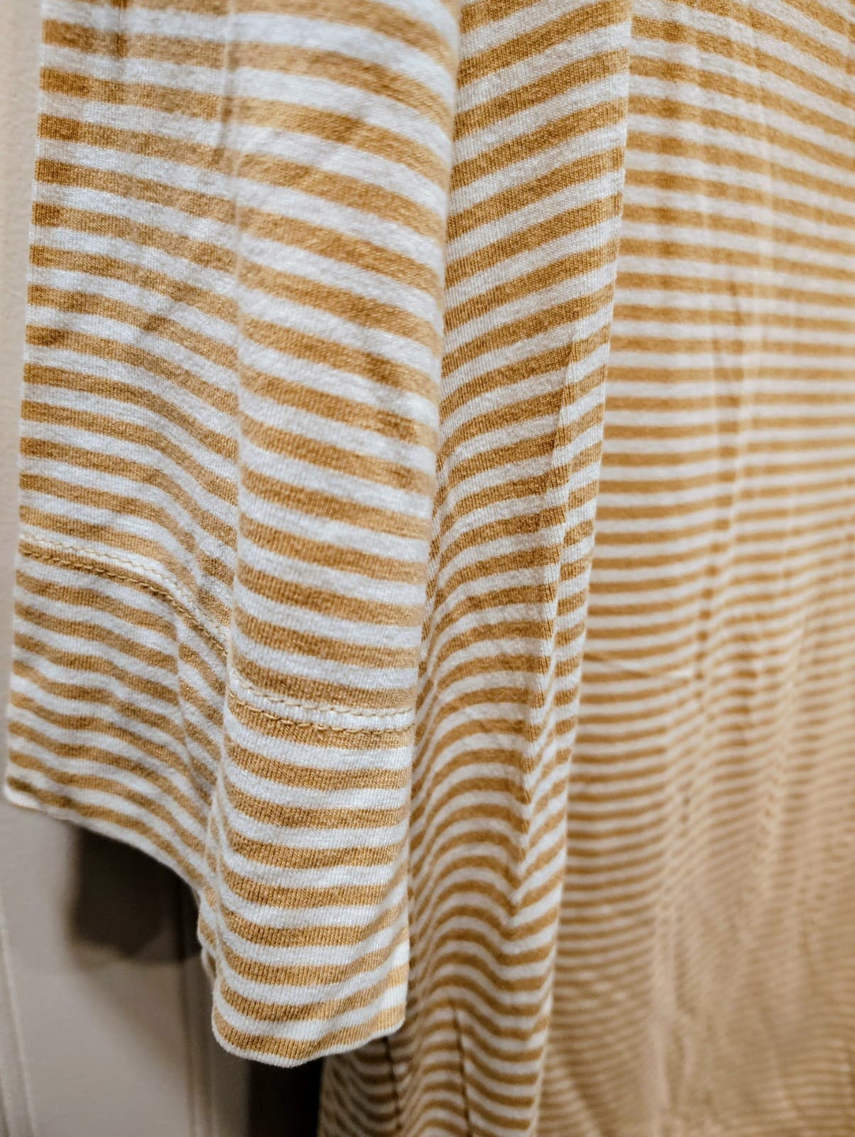 Chico's Scoop Round Neck Striped Women's Shirt 3XL - Thumbnail 5