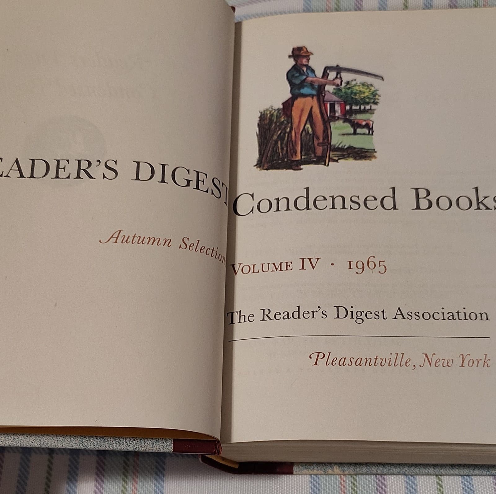 Reader's Digest Condensed Books Volume 4 1965, Hardcover, 1st Ed Ex-Libris - Thumbnail 8