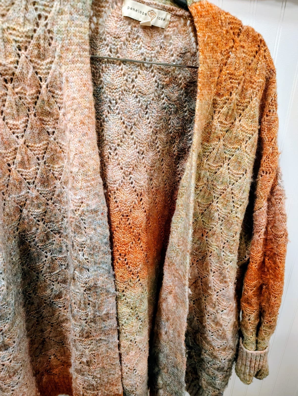 Penelope Rose Sweater Cardigan, Size 1X - Thumbnail 2