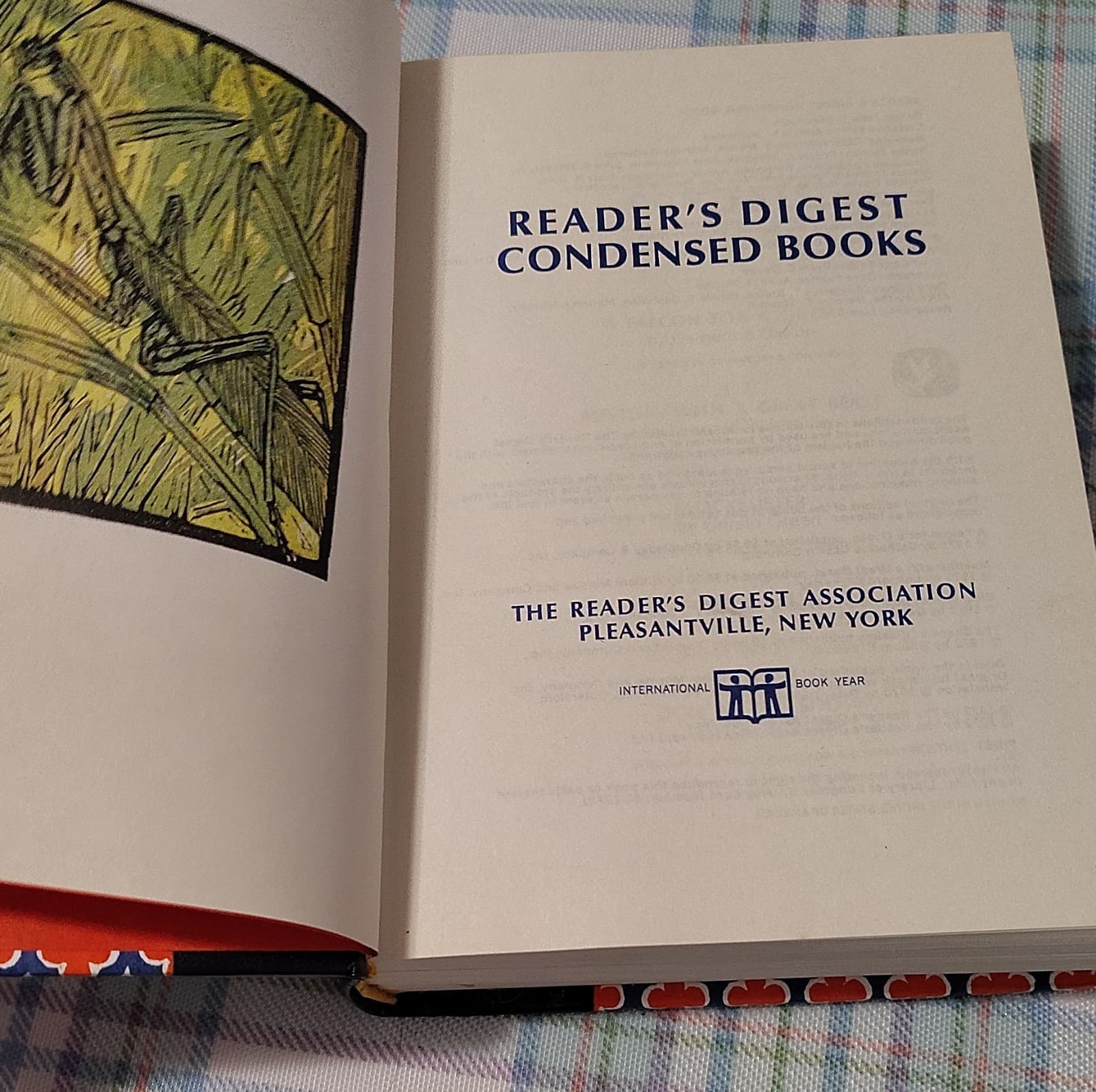 Reader's Digest Condensed Books, Hardcover 1972, 1st Ed, Vintage, Gaskin/Green - Thumbnail 6