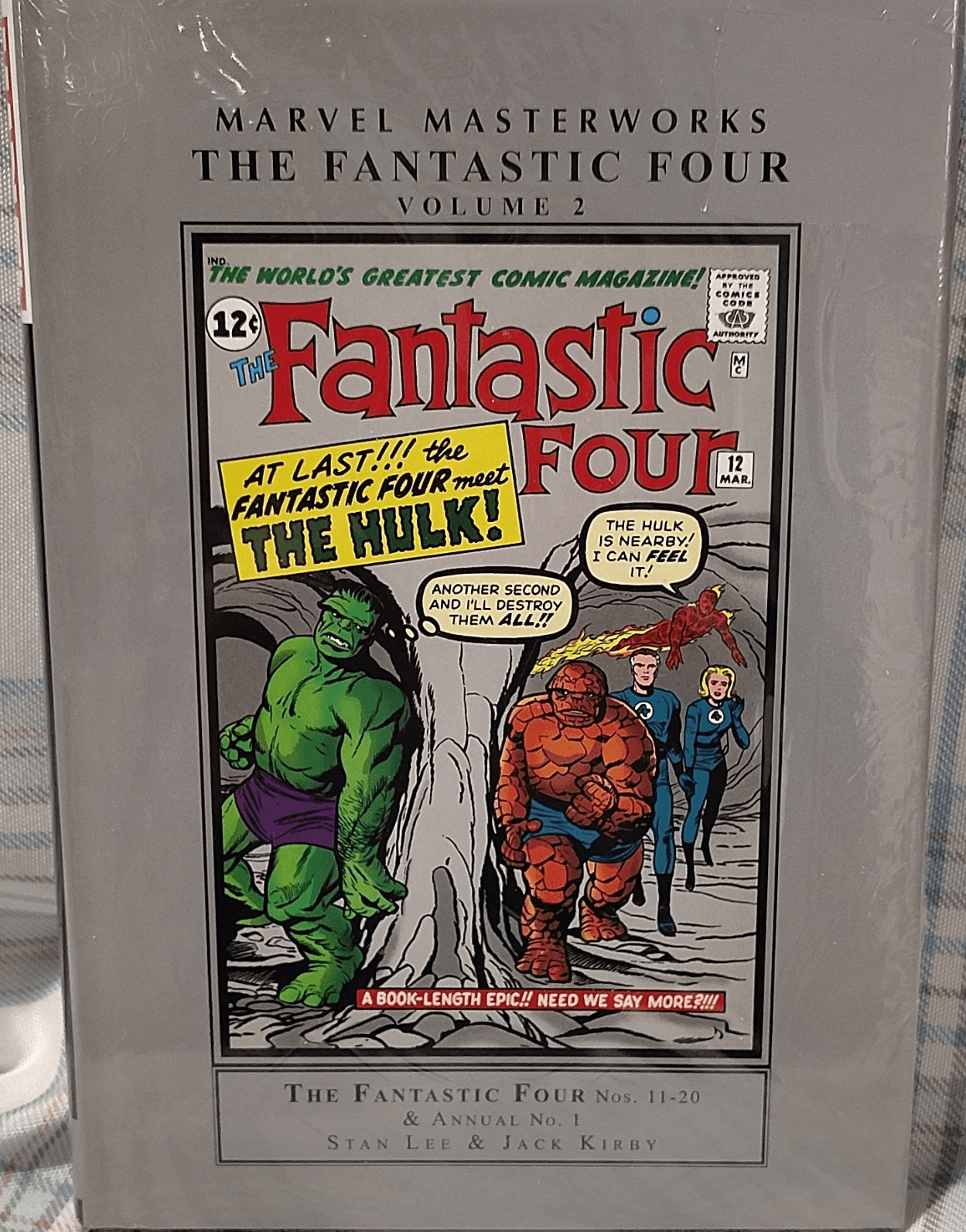 Marvel Comics Masterworks Fantastic Four Vol 2 Hardcover w/ Dust Jacket