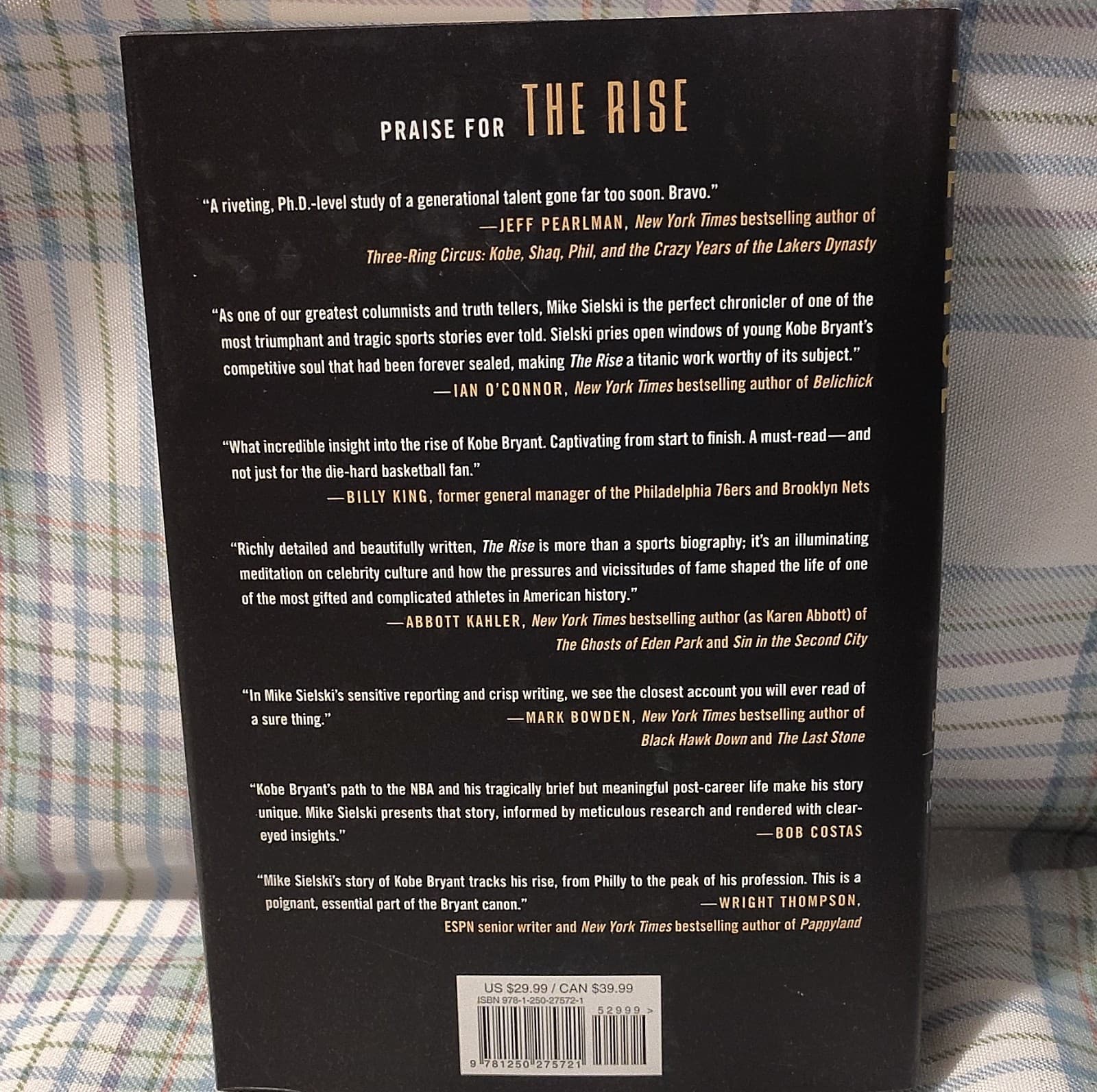 The Rise: Kobe Bryant by Mike Sielski, Hardcover 2022 - Thumbnail 2