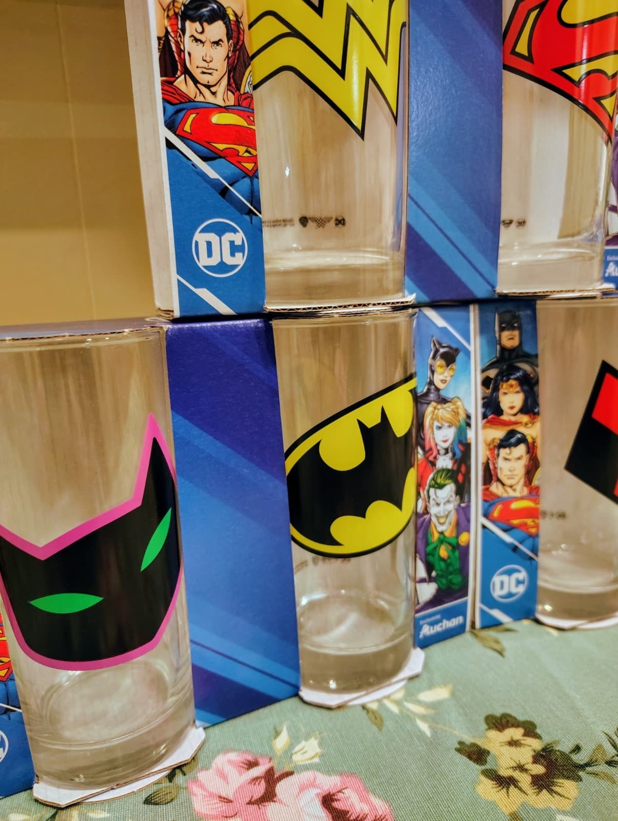 DC Comics Set Of 6 9oz Glasses - Thumbnail 2