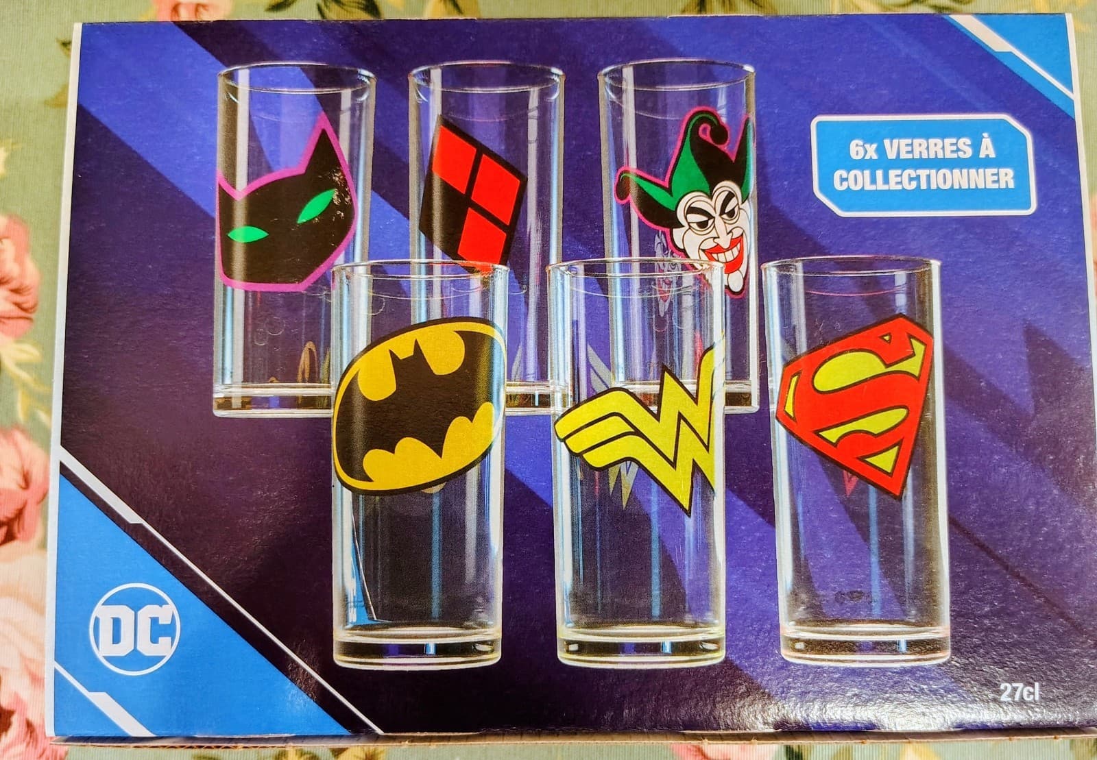 DC Comics Set Of 6 9oz Glasses - Thumbnail 7