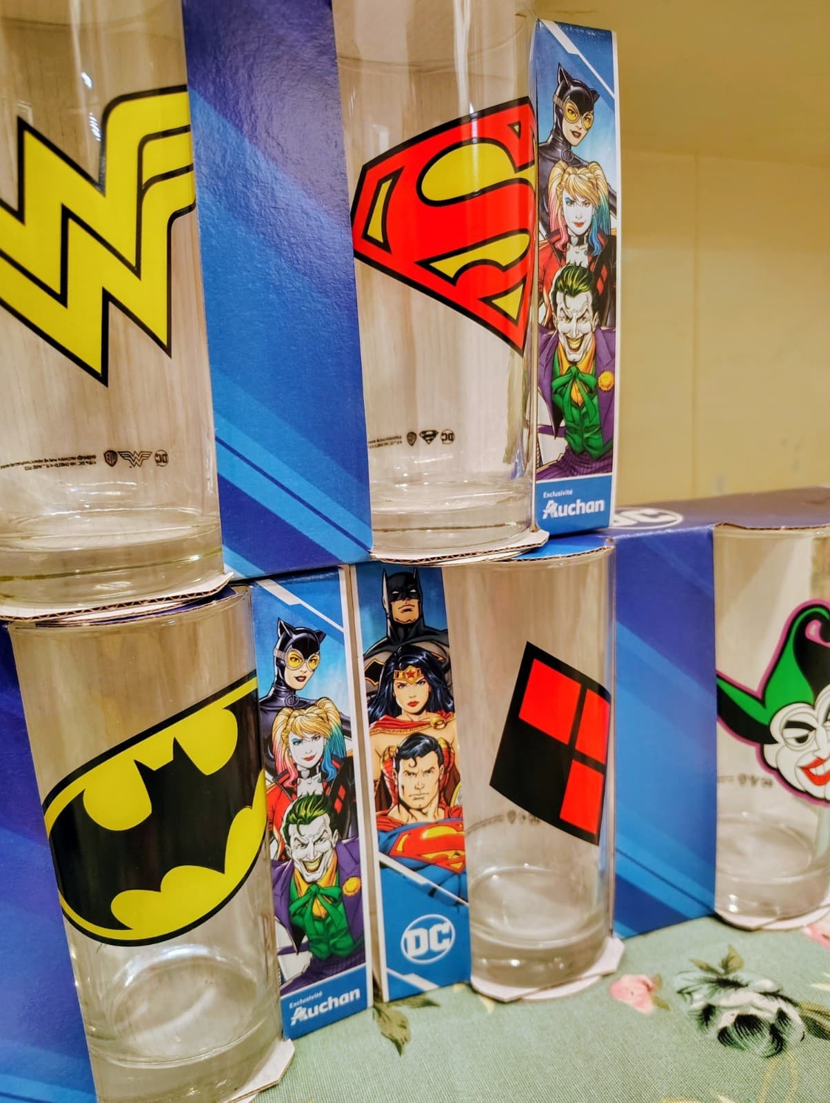 DC Comics Set Of 6 9oz Glasses - Thumbnail 3