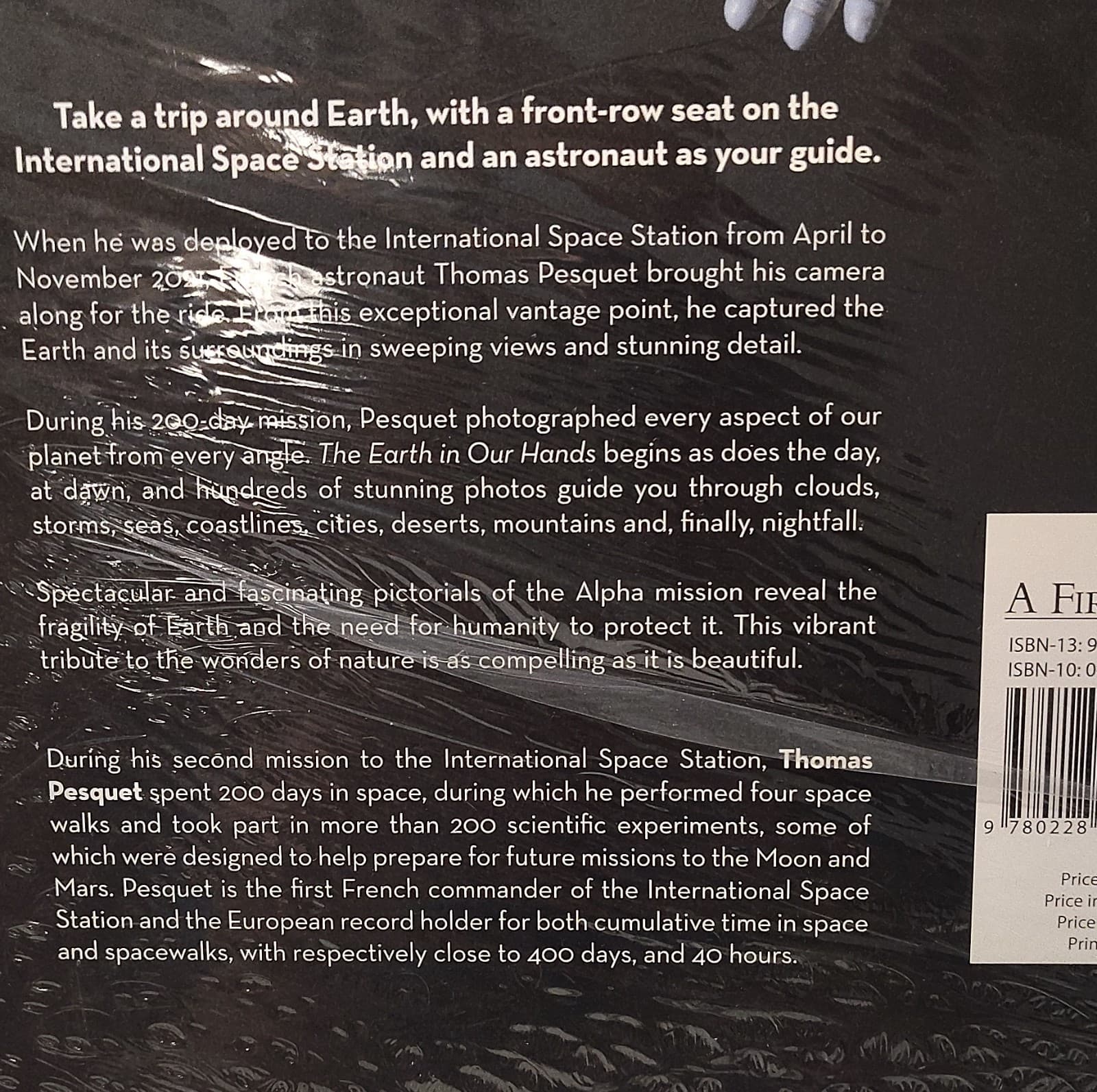 Earth in Our Hands by Thomas Pesquet, Hardcover 2023, Firefly, NEW with plastic - Thumbnail 4