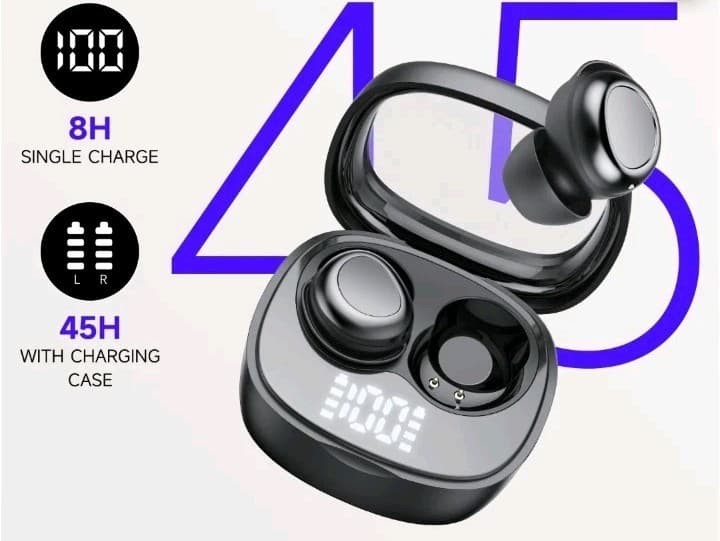 S29 Bluetooth Wireless Earbuds, Noise Cancellation, Waterproof, Charging Case - Thumbnail 9