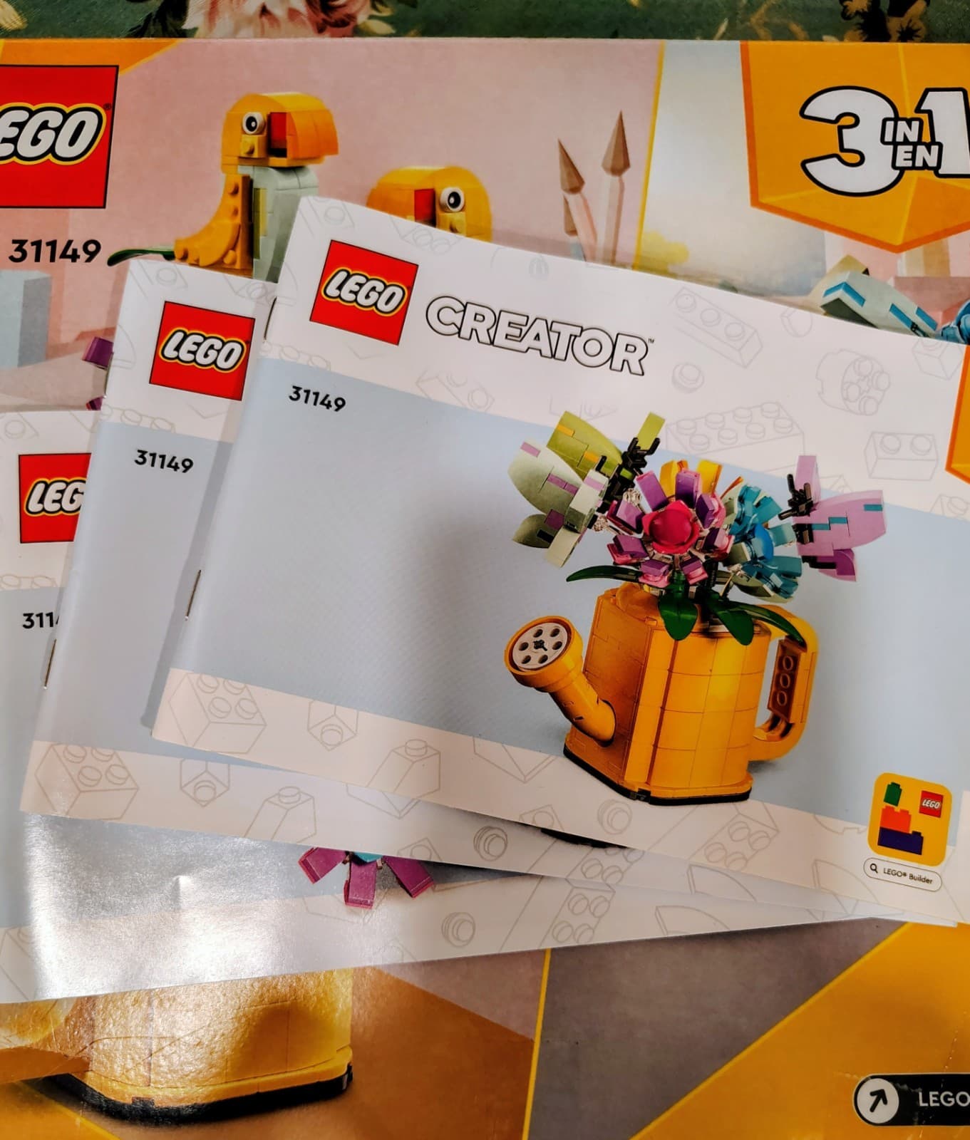 Lego Creator 31149 - Flowers in Watering Can - Thumbnail 4