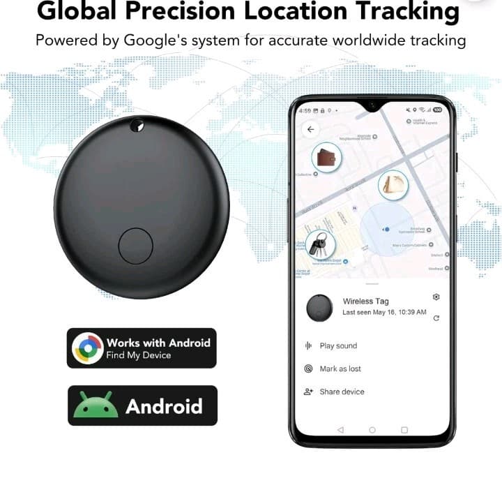 NIB, pack of 4, Bluetooth Tracker, IP68 Waterproof, 1 Year Battery, Android - Thumbnail 6