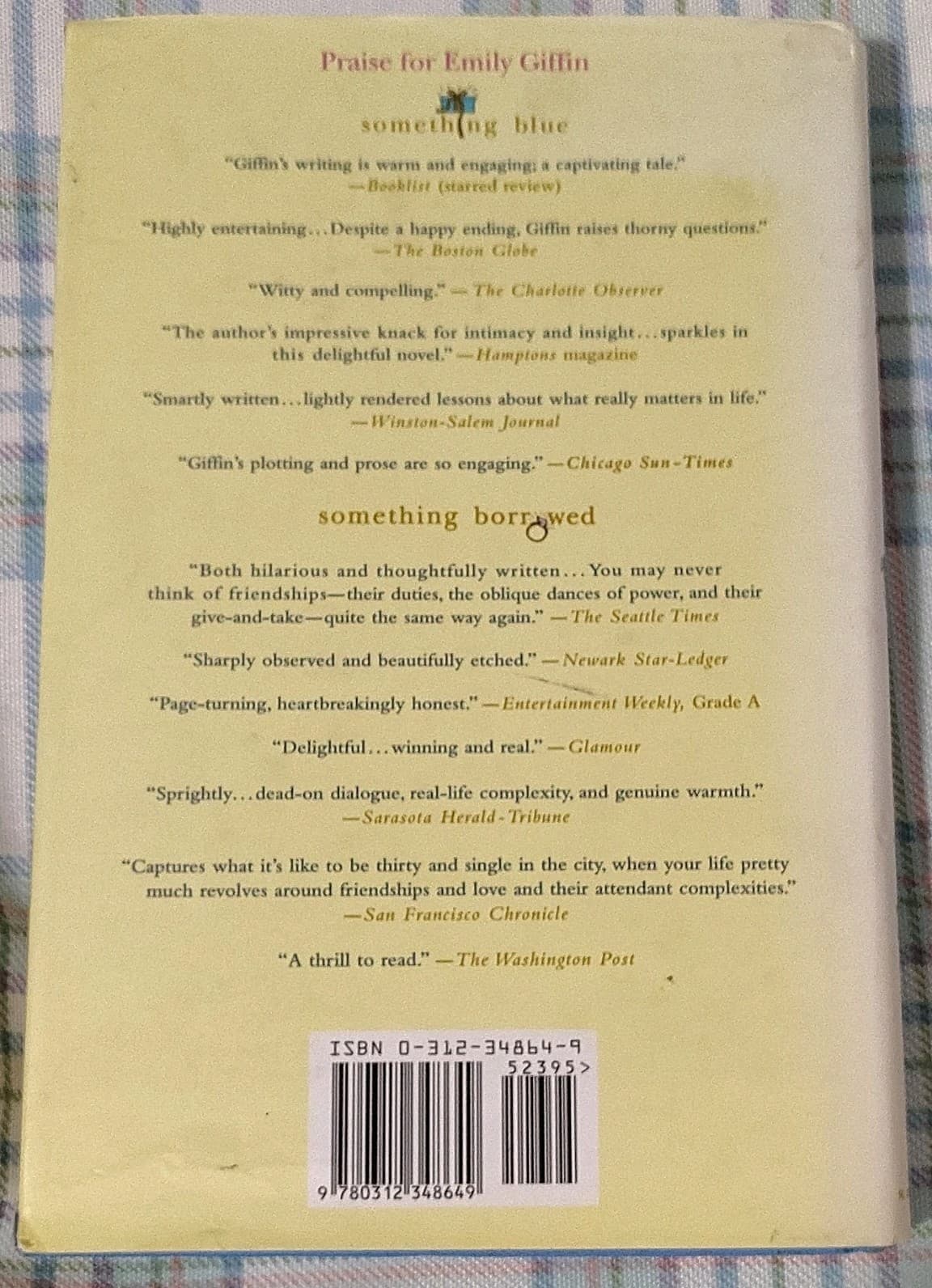 Emily Giffin Signed Baby Proof Hardcover Book St. Martin's Press - Thumbnail 3