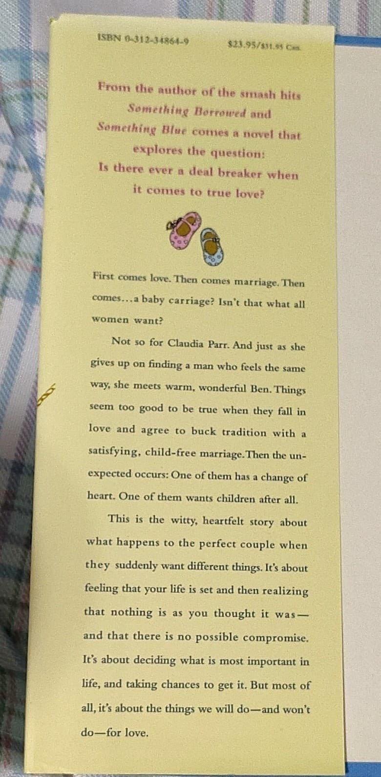 Emily Giffin Signed Baby Proof Hardcover Book St. Martin's Press - Thumbnail 5