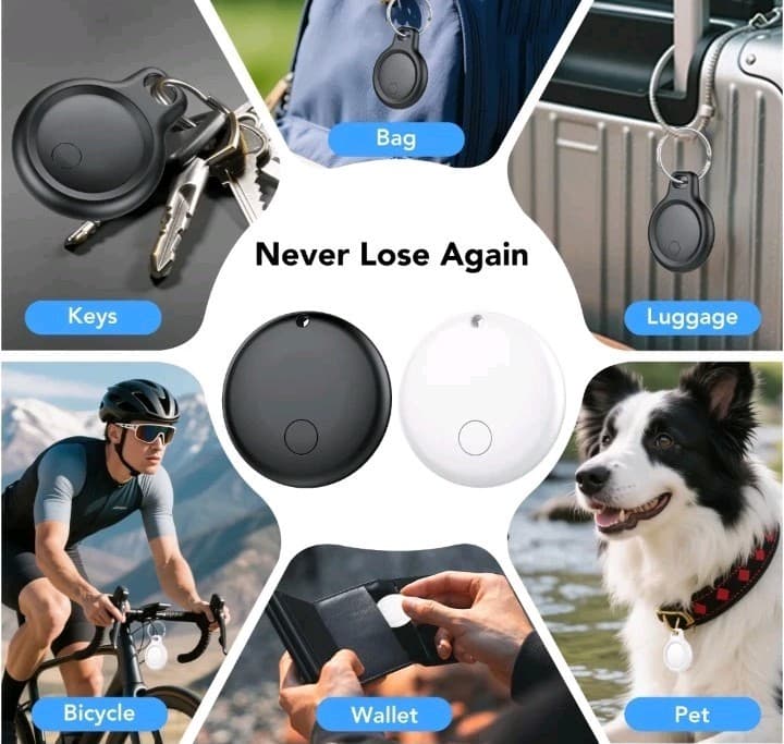NIB, pack of 4, Bluetooth Tracker, IP68 Waterproof, 1 Year Battery, Android - Thumbnail 3