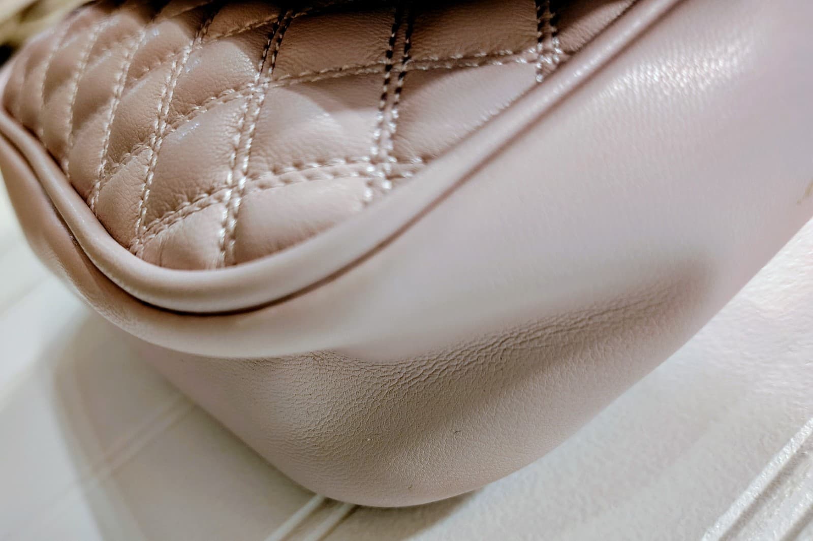 Kendall & Kylie Rose Pink Quilted Crossbody Bag With Chain - Thumbnail 10