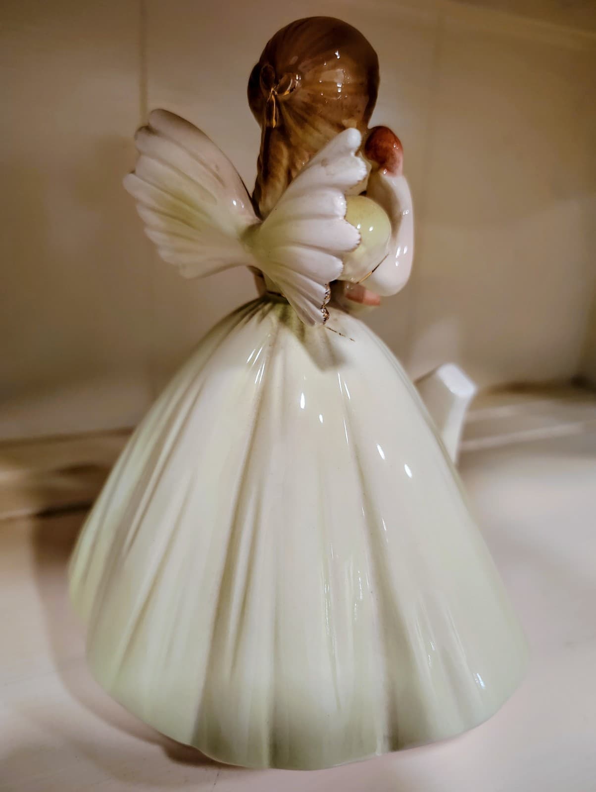 Vintage Josef Originals, Angel Girl Birthday Figurine Age 13, Porcelain EUC - Thumbnail 7