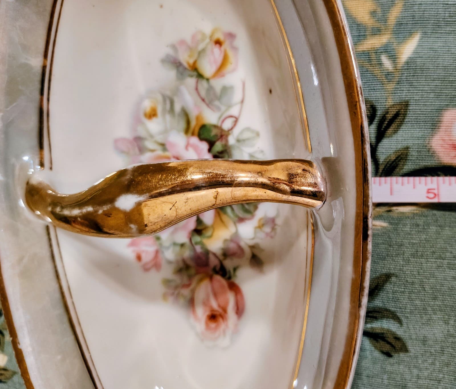 Vintage Made In Germany Porcelain Trinket Dish 1900-1920's EUC - Thumbnail 9