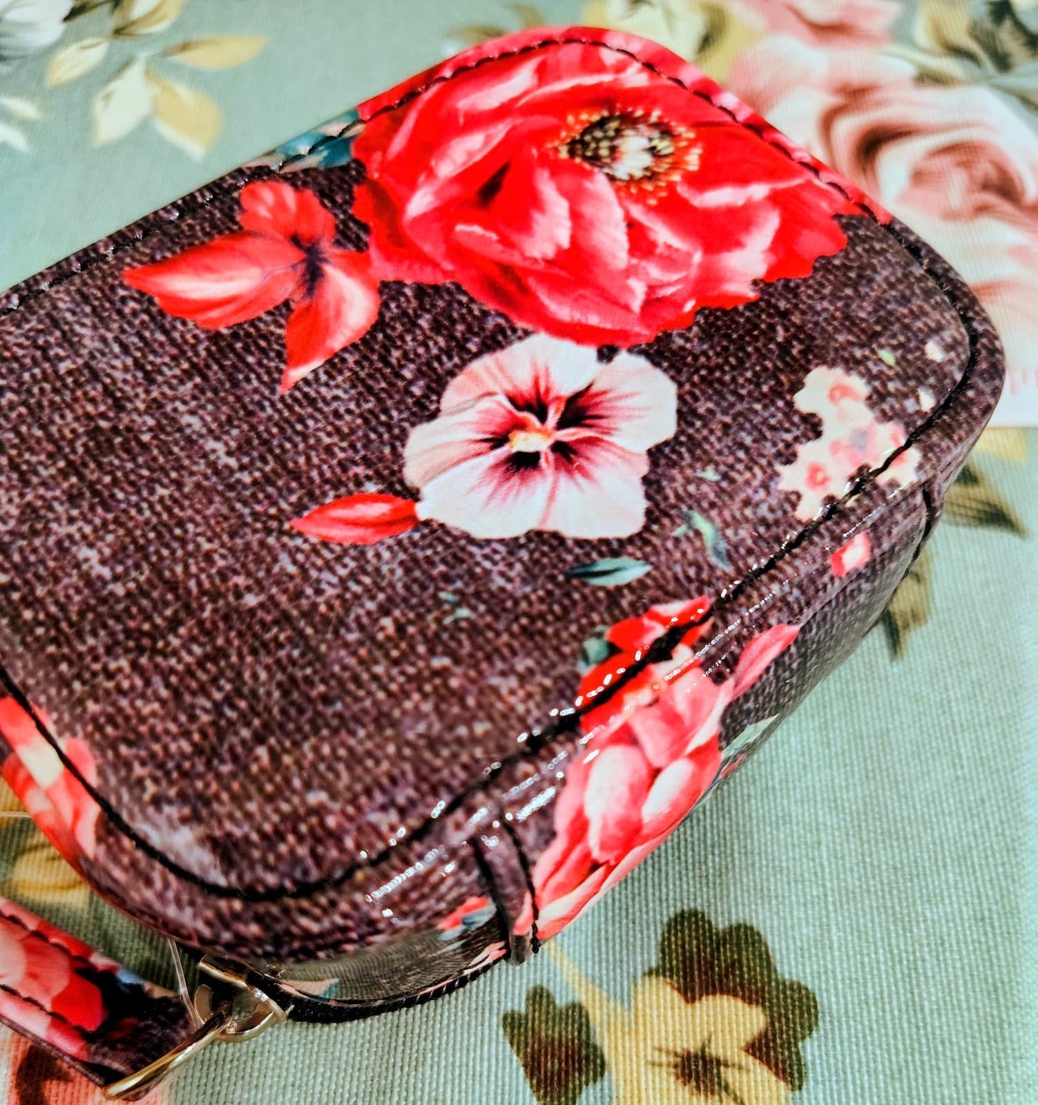 Kelly & Katie NWT Travel Pill Case Floral Zip - Thumbnail 5
