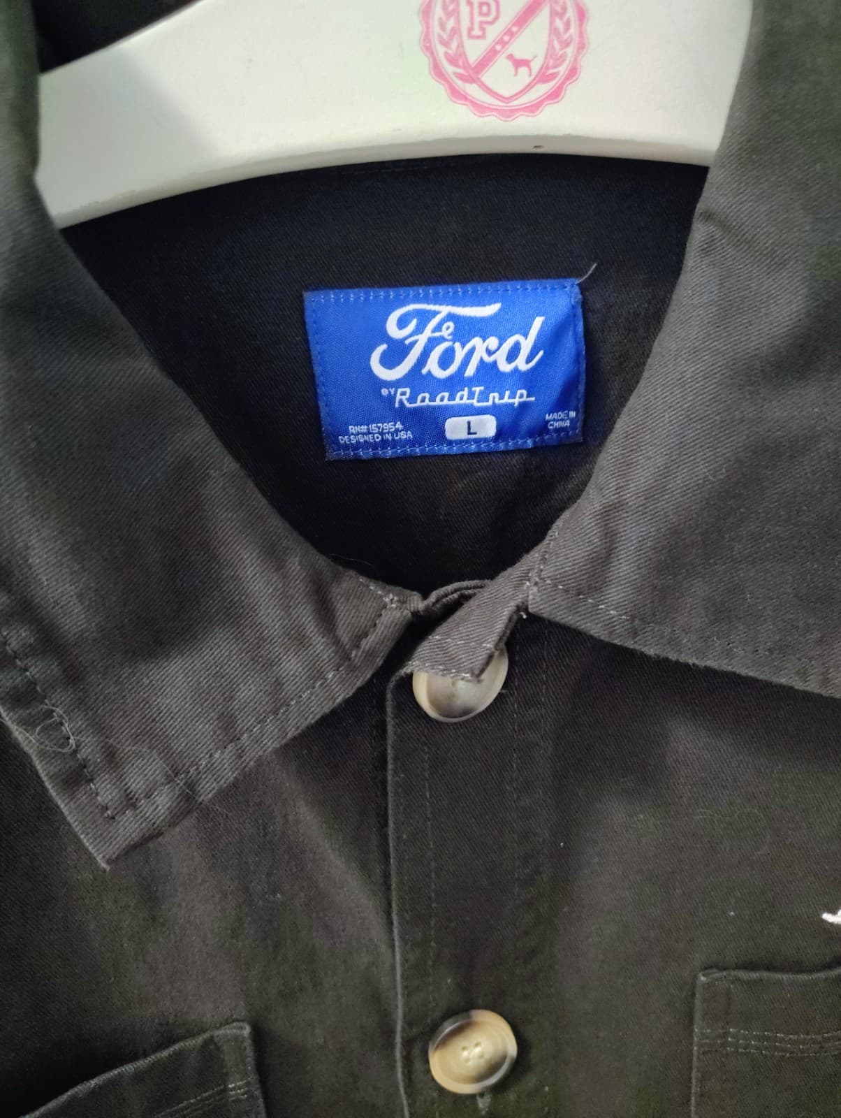 Ford Bronco Jacket Mens Workwear Chore Coat NWT Licensed - Thumbnail 2