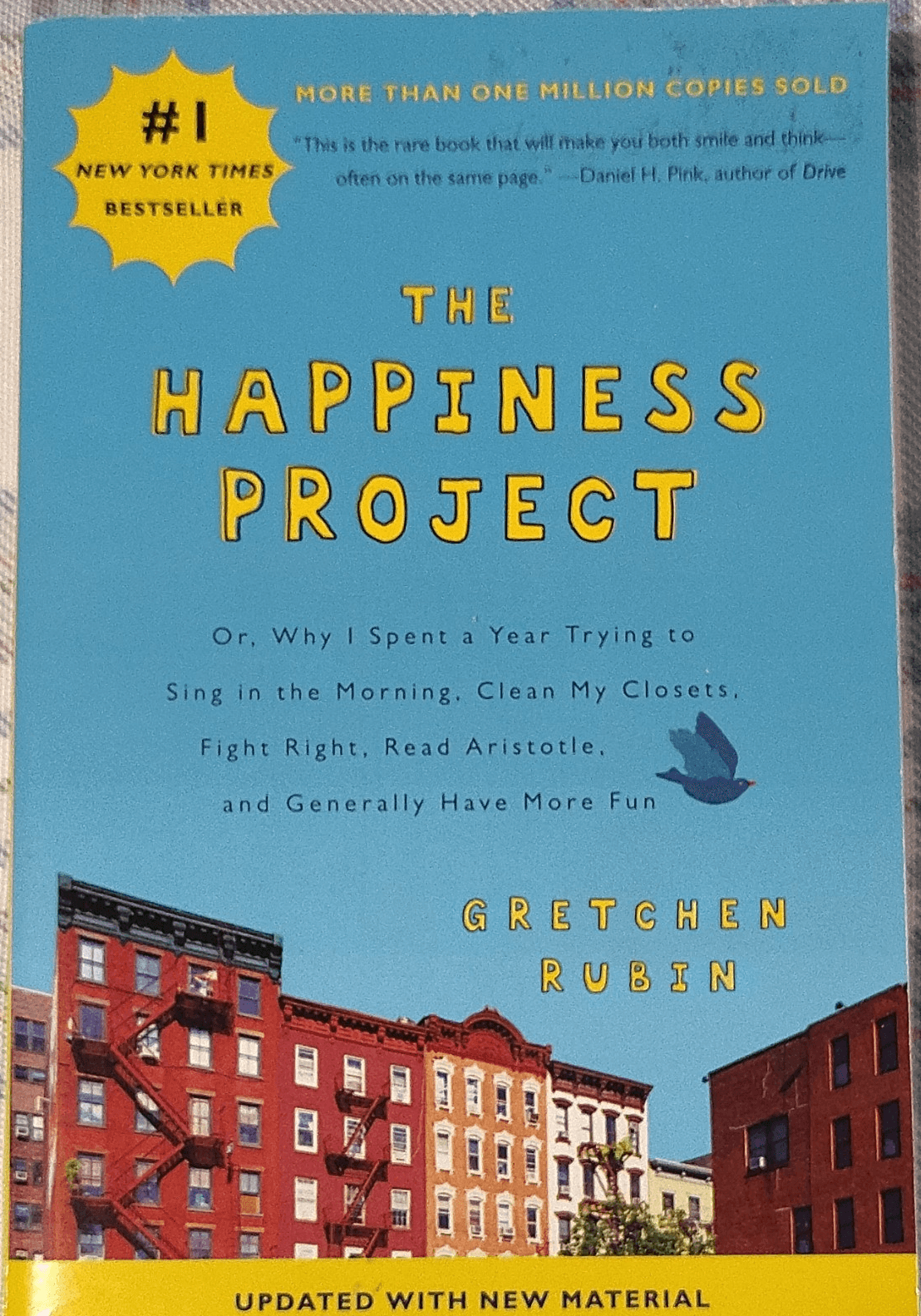 The Happiness Project by Gretchen Rubin, Trade Paperback 2015, HarperCollins, R…
