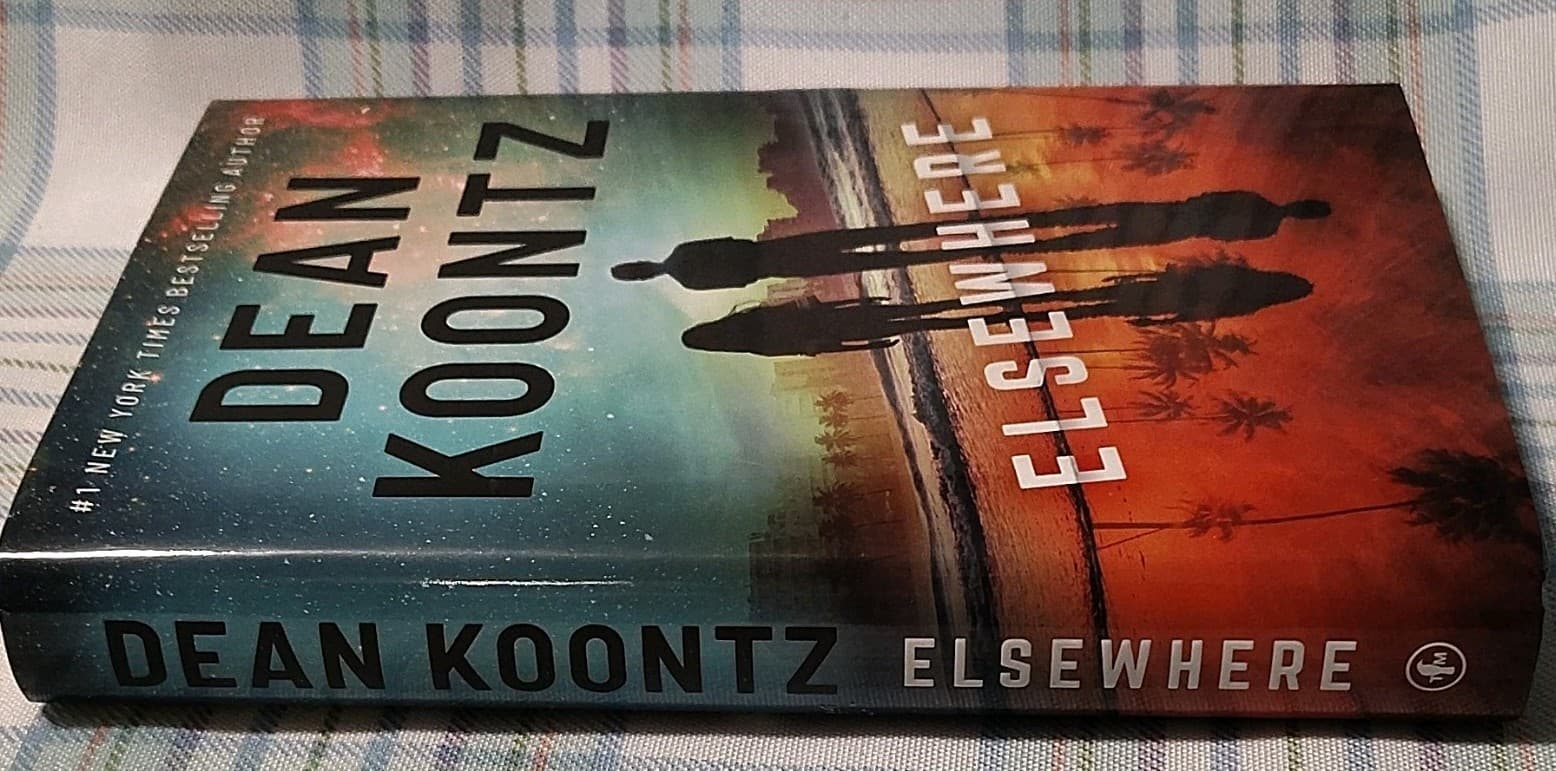 Elsewhere by Dean Koontz, Hardcover 2020, Suspense, First Edition - Thumbnail 4