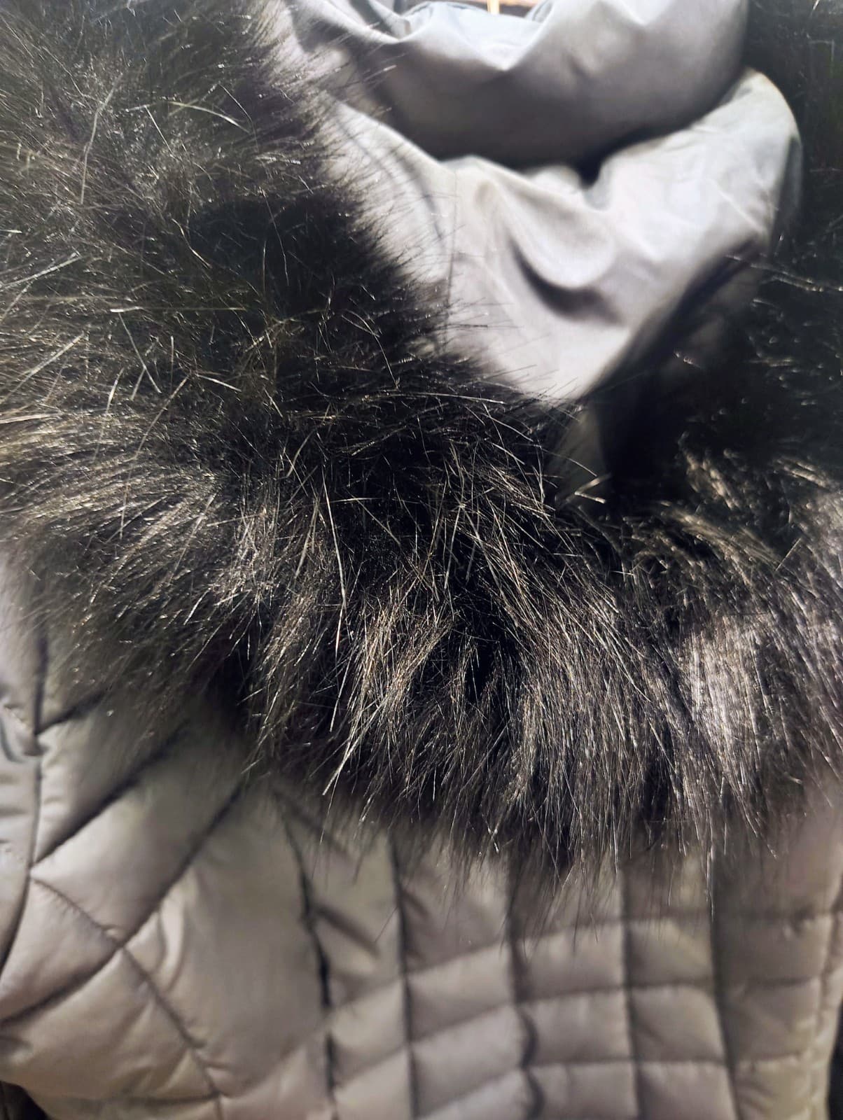 NWOT Calvin Klein Women's Winter Puffer jacket coat, Charcoal Gray, Size M, $180 - Thumbnail 7