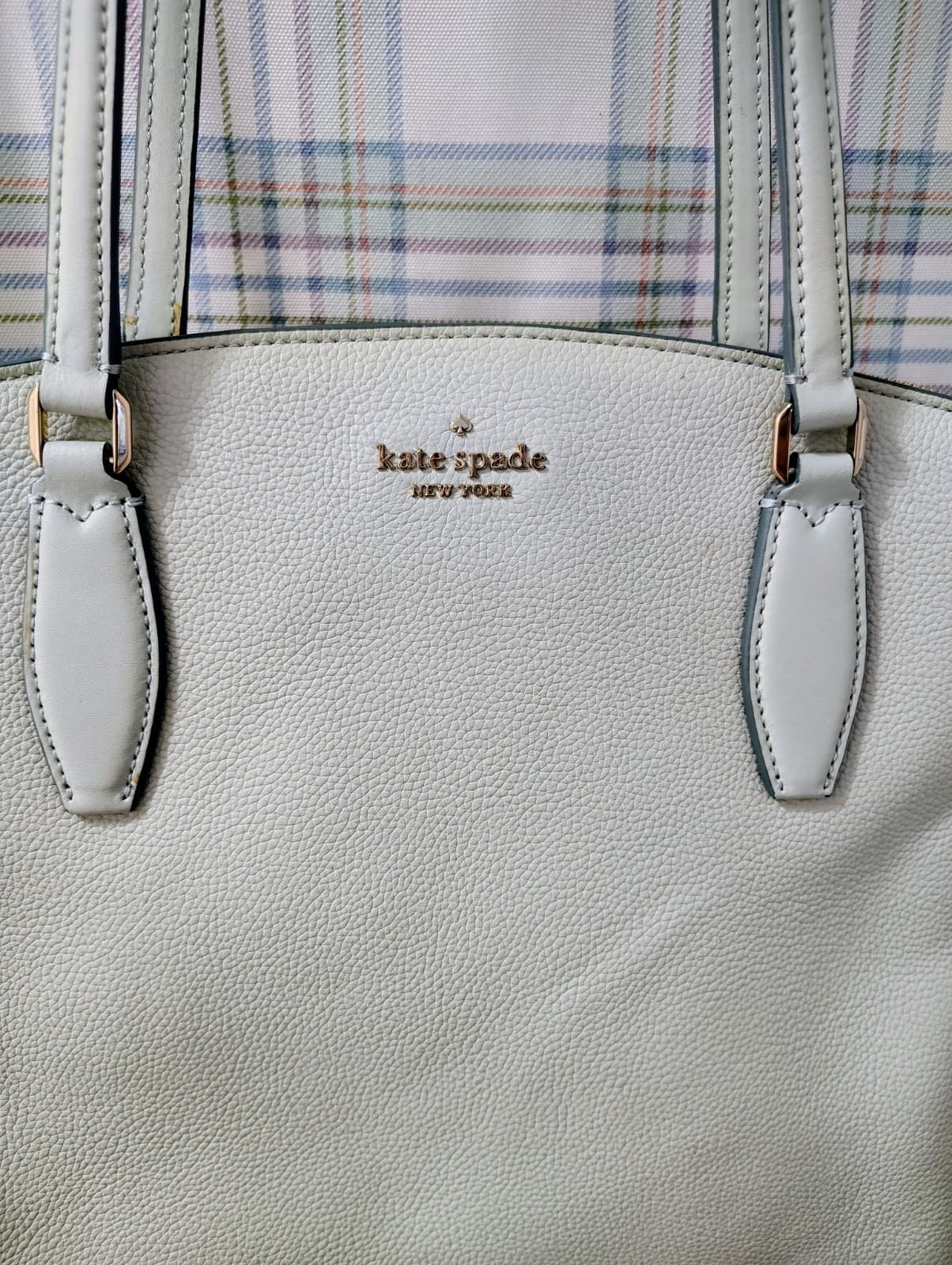 NEW Kate Spade Monet Large Mint Green Triple Pocket Shoulder Bag - Thumbnail 2