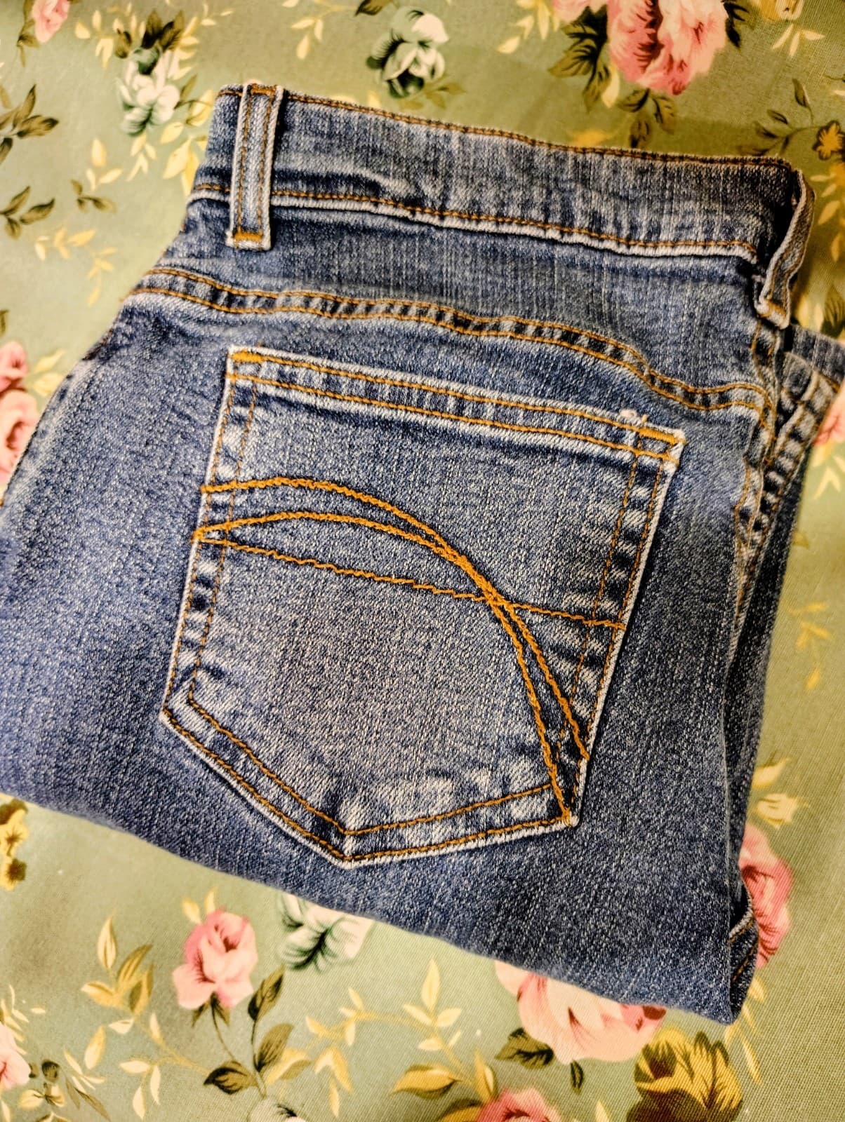 Arizona Jean Co. Girls Denim Jeans, Size 16 1/2 Plus - Thumbnail 8