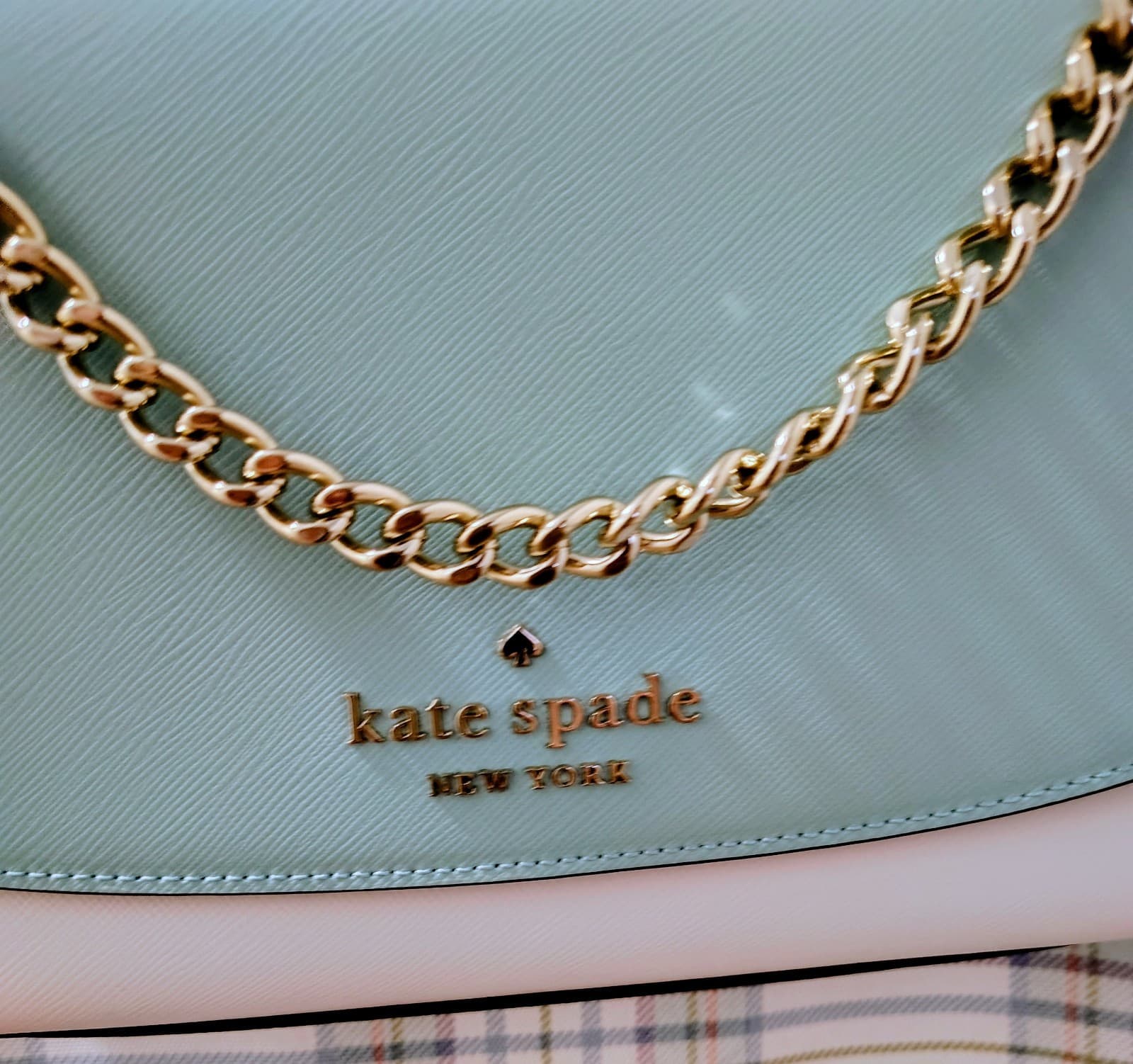 NWT Kate Spade New York Carson Women's Crossbody - Mint/White, MSRP 279.00 - Thumbnail 8