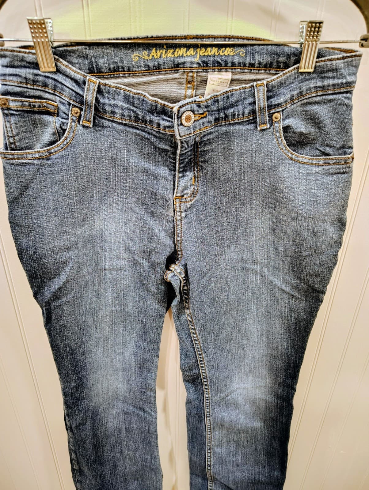 Arizona Jean Co. Girls Denim Jeans, Size 16 1/2 Plus - Thumbnail 2
