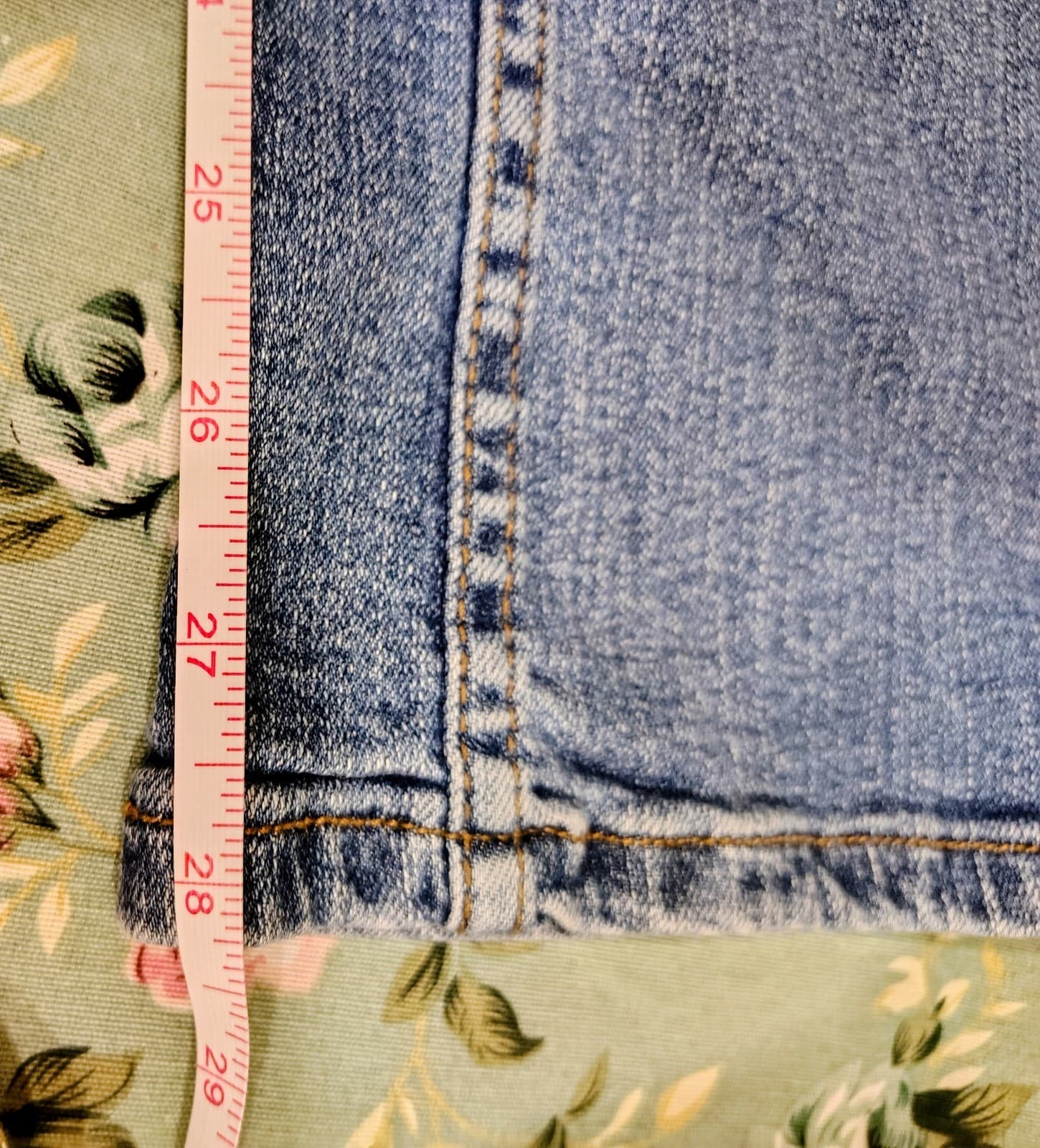 Arizona Jean Co. Girls Denim Jeans, Size 16 1/2 Plus - Thumbnail 7