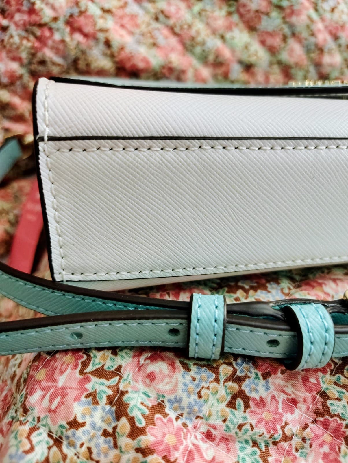 NWT Kate Spade New York Carson Women's Crossbody - Mint/White, MSRP 279.00 - Thumbnail 19