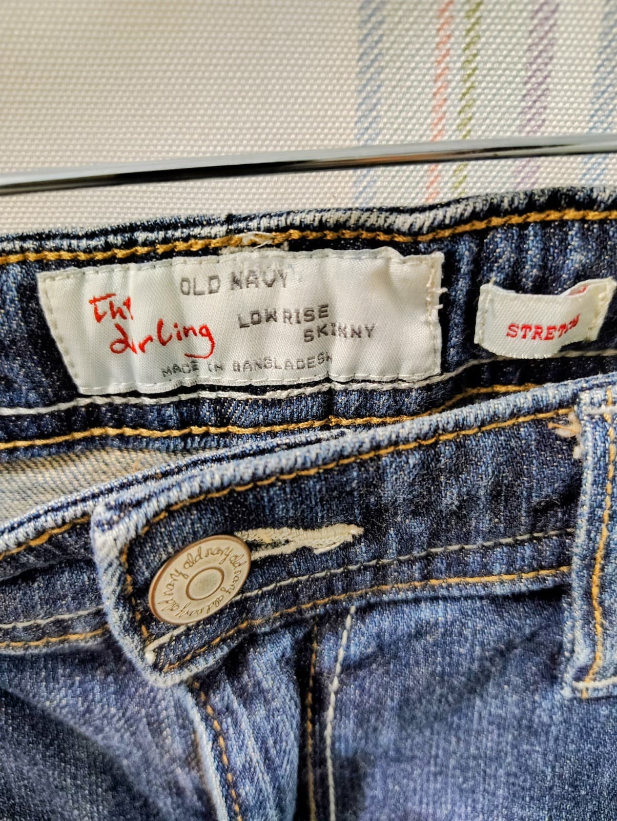 Girls Old Navy "The Darling" low rise skinny jeans, Girls Size 12 Plus - Thumbnail 5