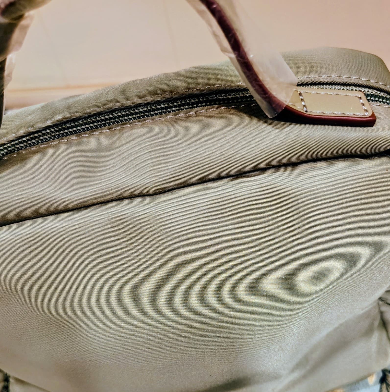 Bella Russo Sage Green Satchel Bag NWOT - Thumbnail 4