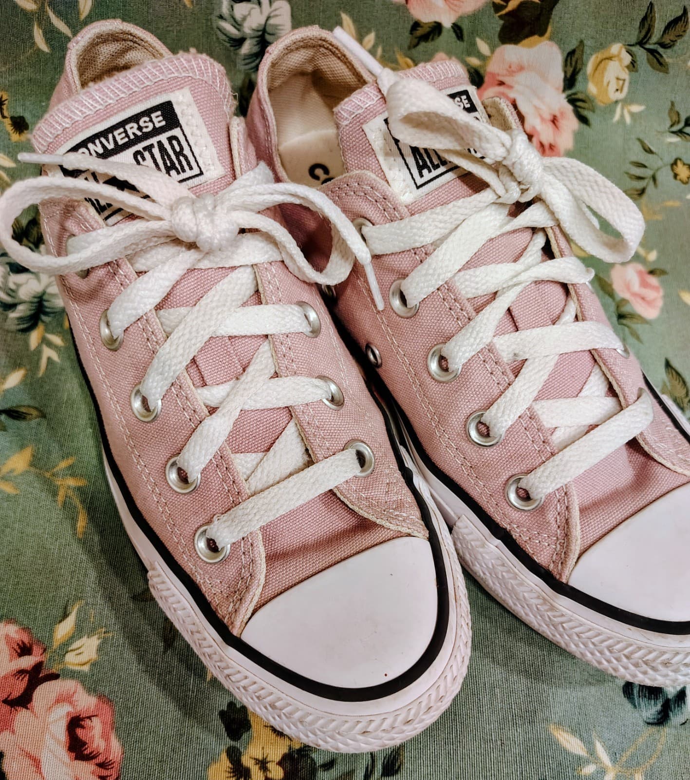 CONVERSE All Star Chuck Taylor Low Top Pink Women's Canvas Shoes Size 5 1/2 - Thumbnail 5