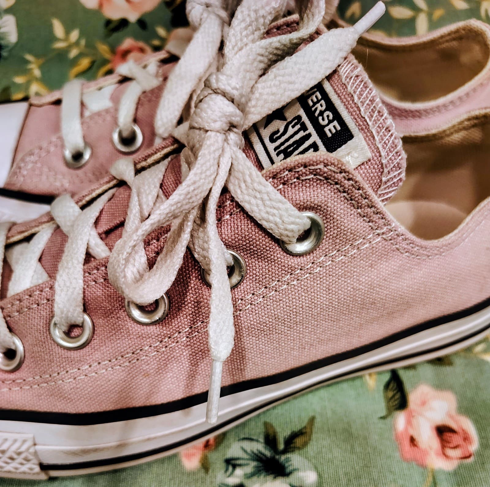 CONVERSE All Star Chuck Taylor Low Top Pink Women's Canvas Shoes Size 5 1/2 - Thumbnail 9