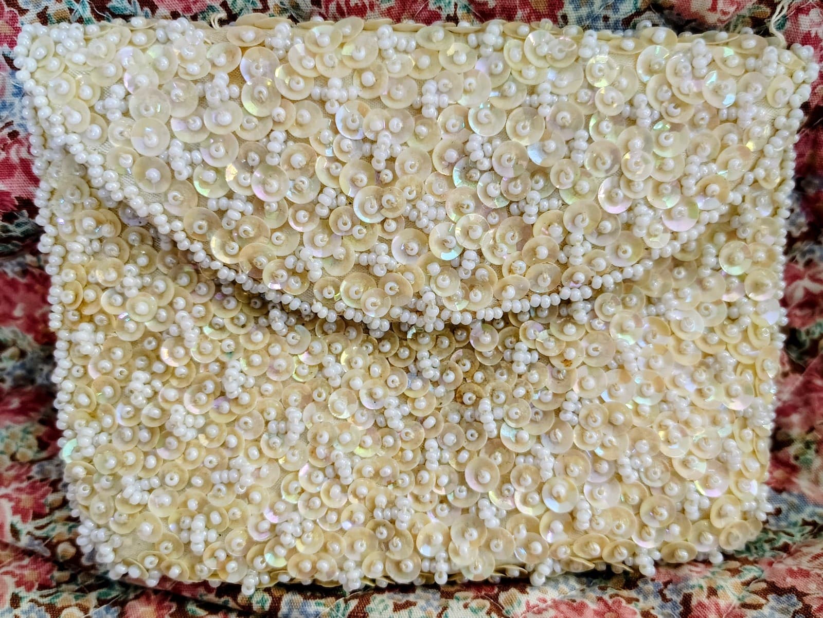 Vintage Beaded Coin Purse