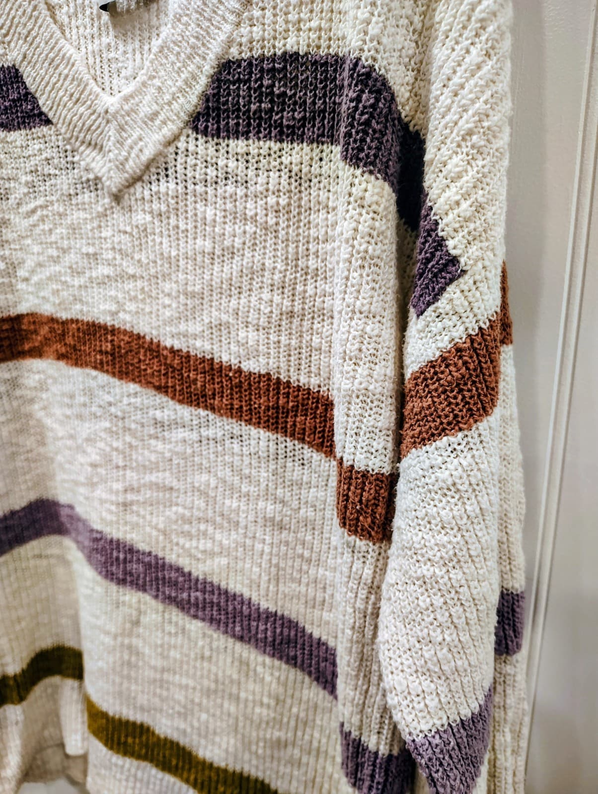 Sonoma Women's Pullover V Neck Sweater, Size 0X (XL) - Thumbnail 6