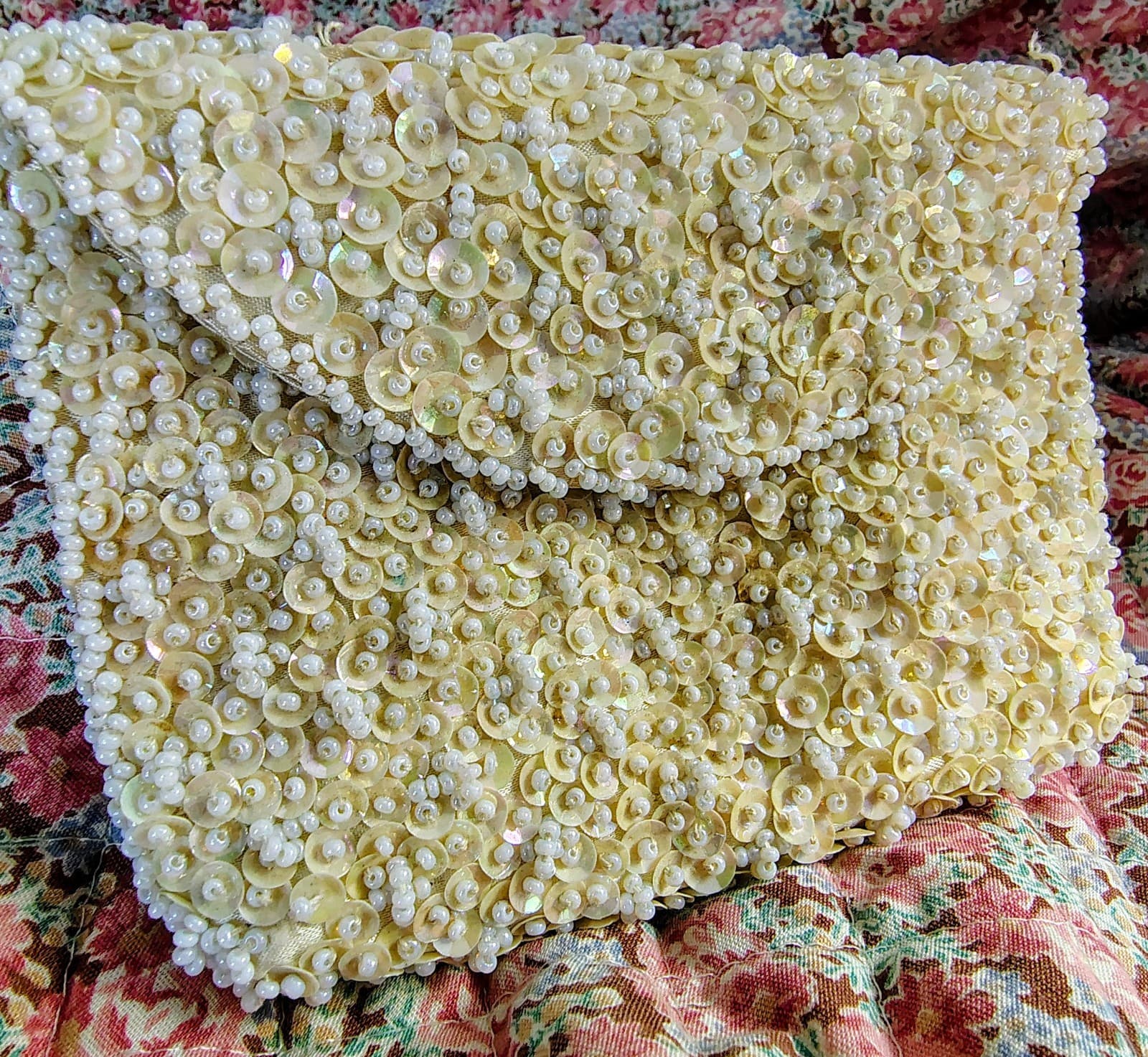 Vintage Beaded Coin Purse - Thumbnail 12