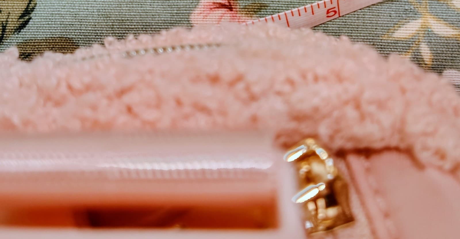 NWT Rose Pink Fleece Belt Bag Fanny Pack - Thumbnail 9
