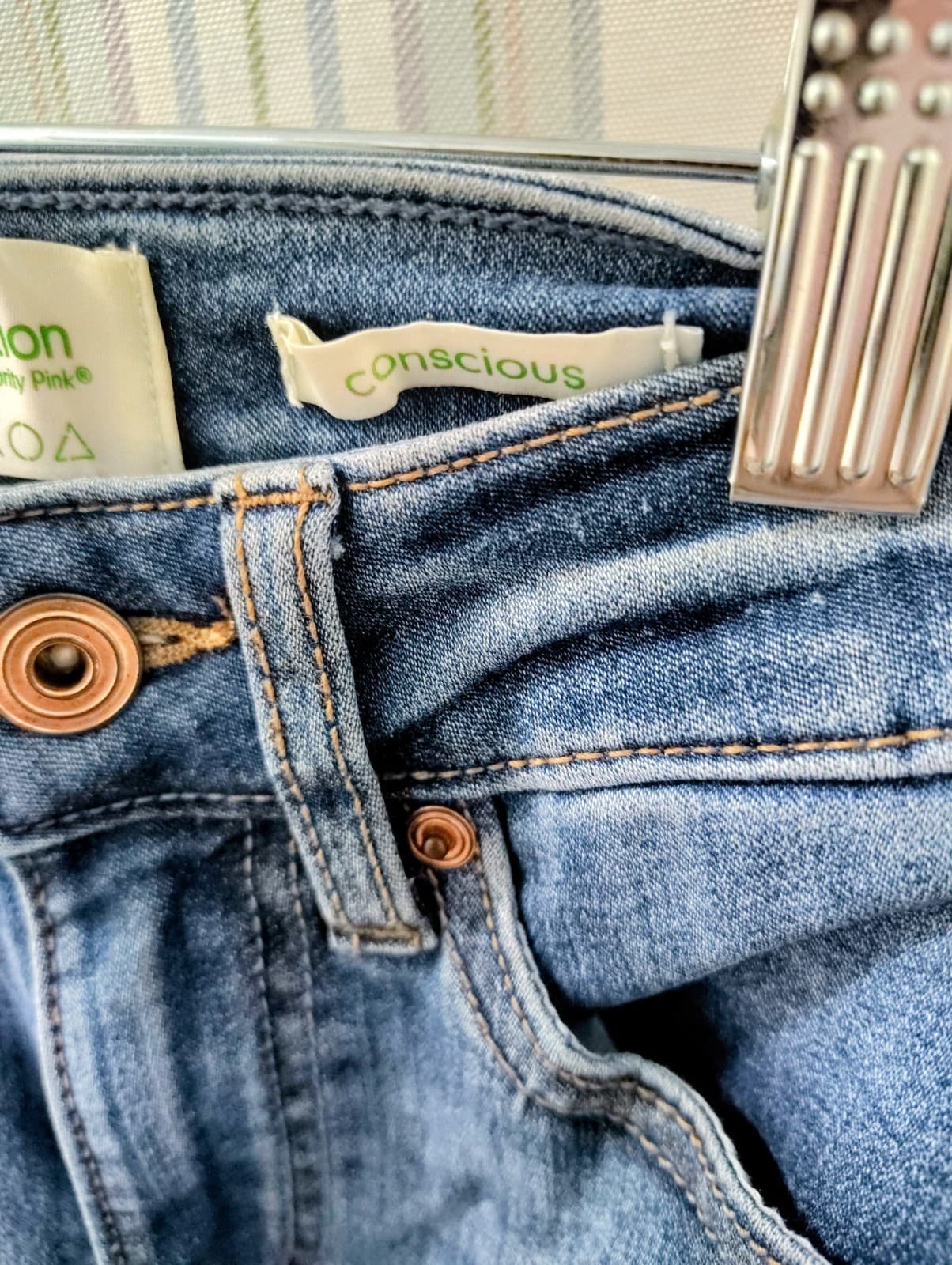 Regeneration By Celebrity Pink, Blue Jeans, Size 0 - Thumbnail 7