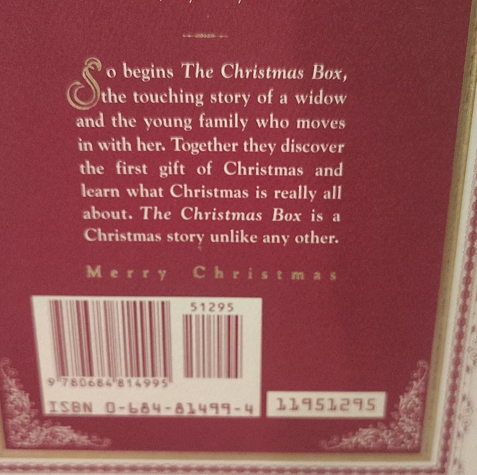 The Christmas Box by Richard Paul Evans, Hardcover 1995, Simon & Schuster, Illu… - Thumbnail 3
